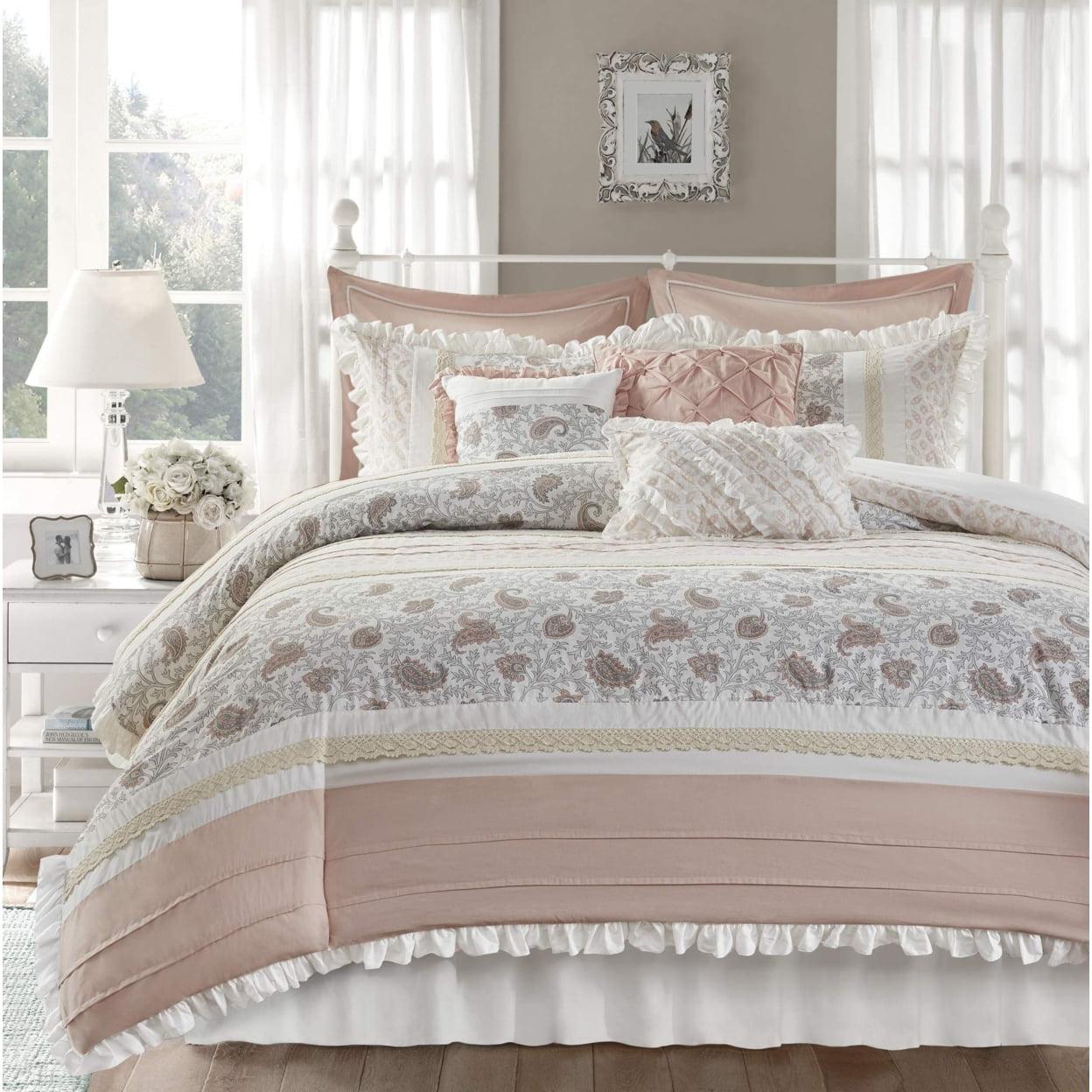 Dawn 9 Piece Cotton Percale Comforter Set