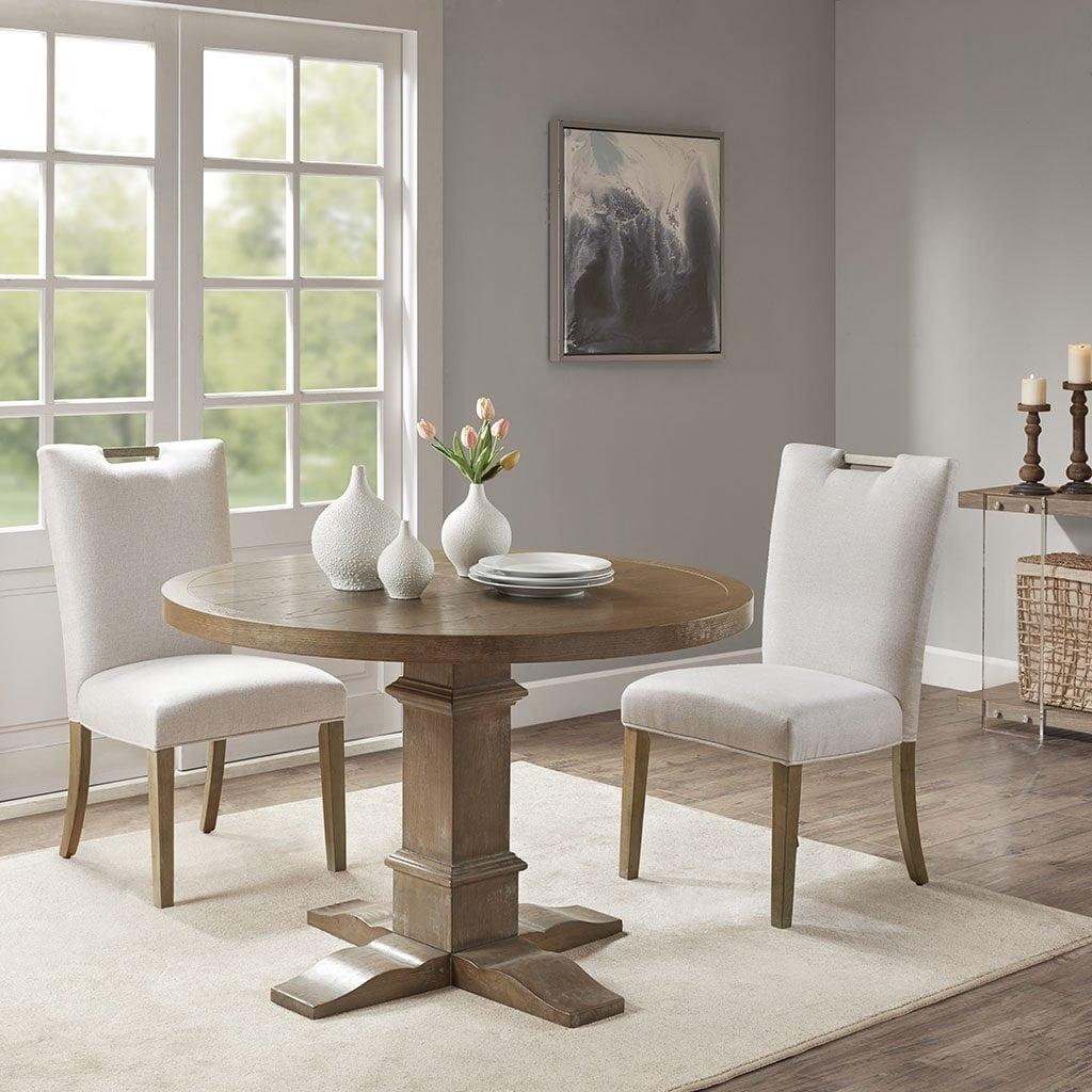 Wildon Home® Quinya 19.5'' H 100% Polyester Upholstered Side Chair (Set of 2)