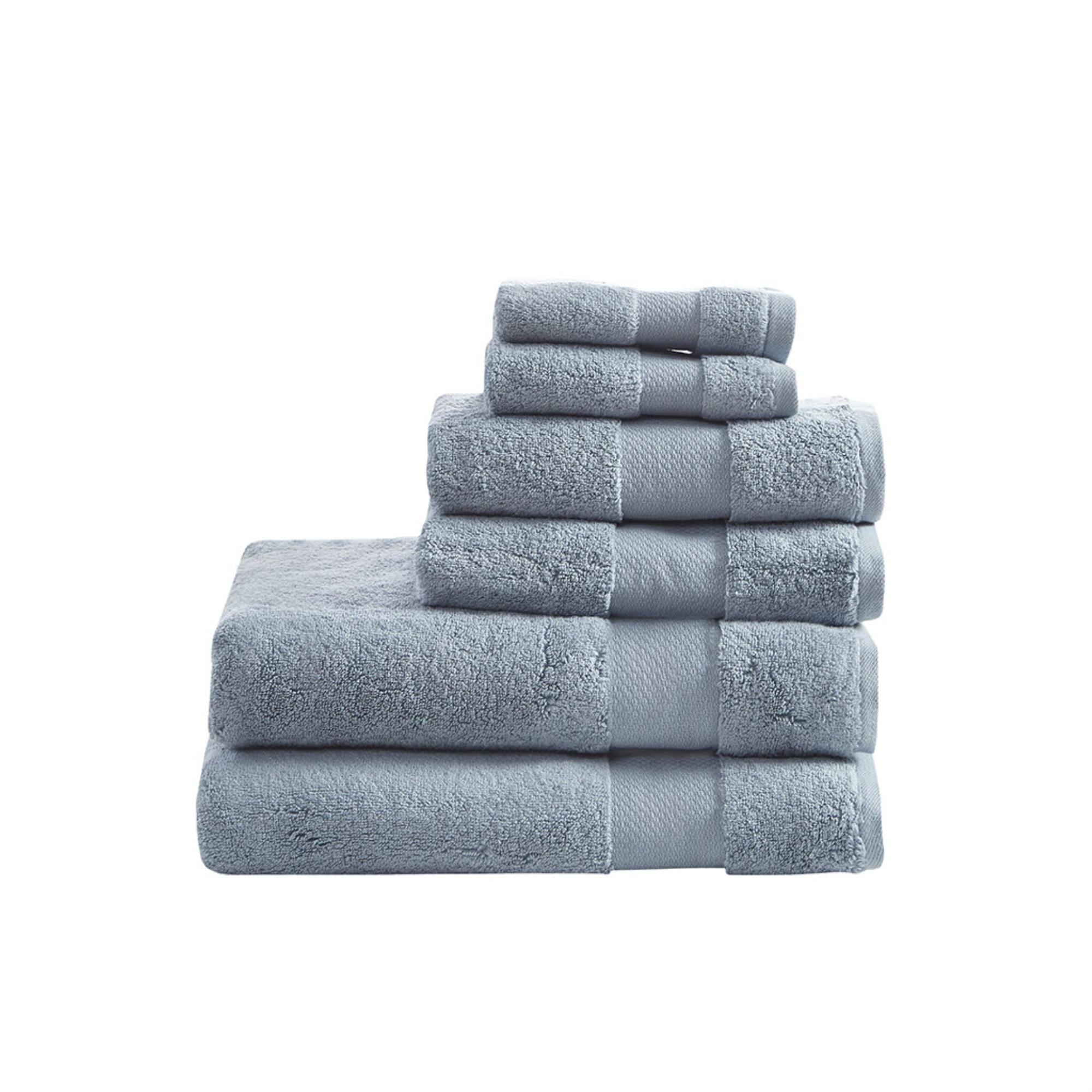 Turkish 6 Piece 100% Cotton Oversized Towel Set