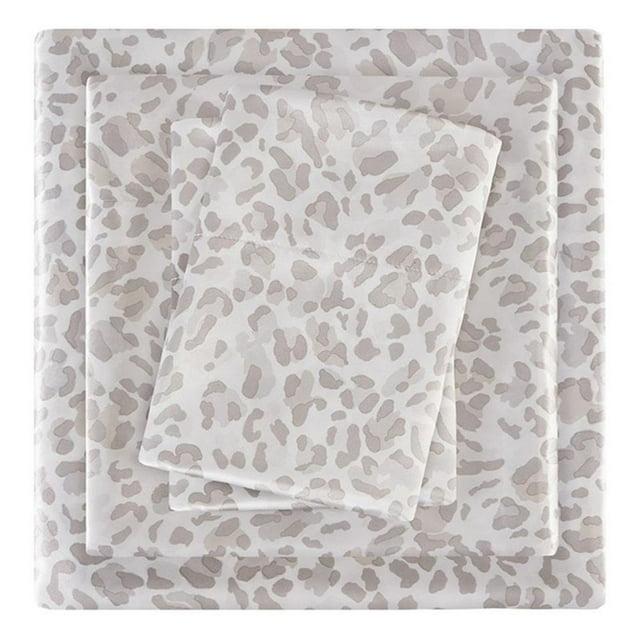 Madison Park Essentials Printed Satin Luxury Sheet Set