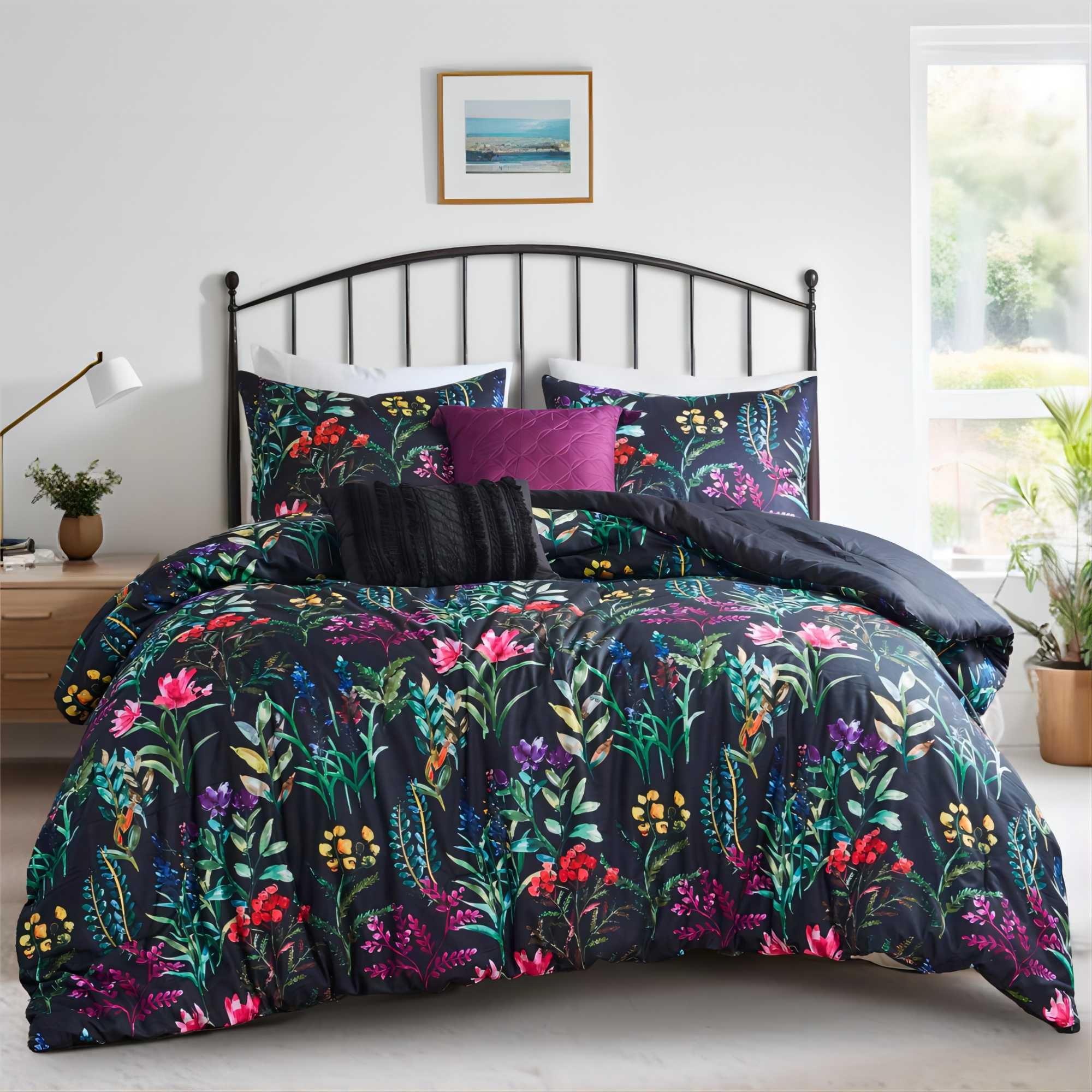 Madison Park Tasha Floral Comforter Set