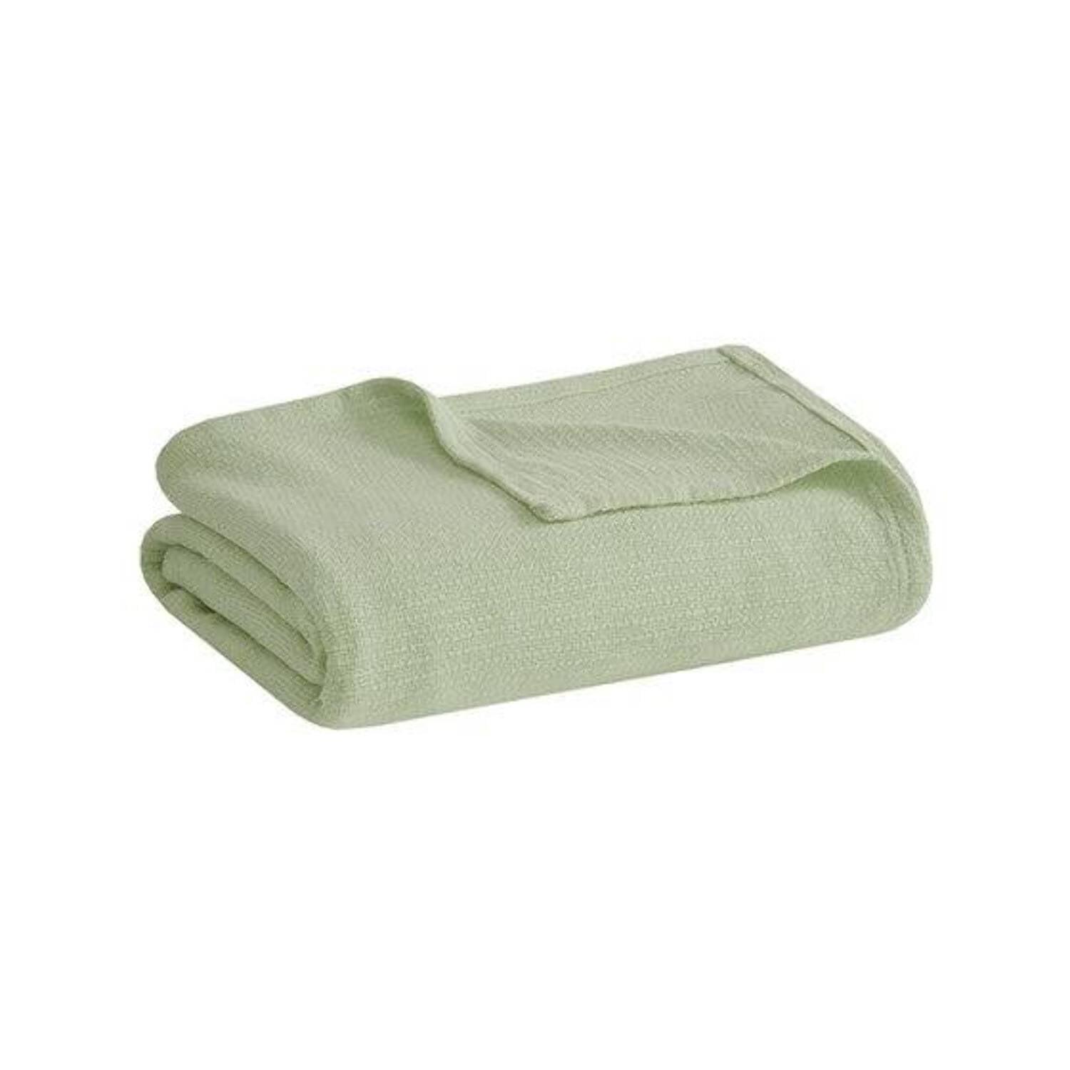 Freshspun Basketweave Cotton Blanket