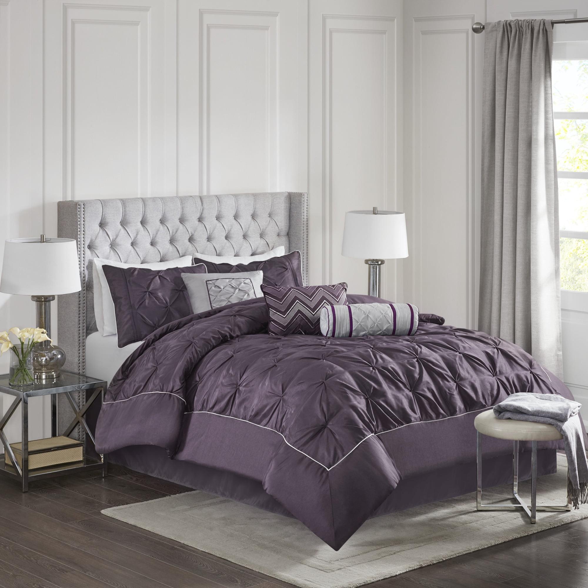 Madison Park Laurel 7 Piece Tufted Comforter Set