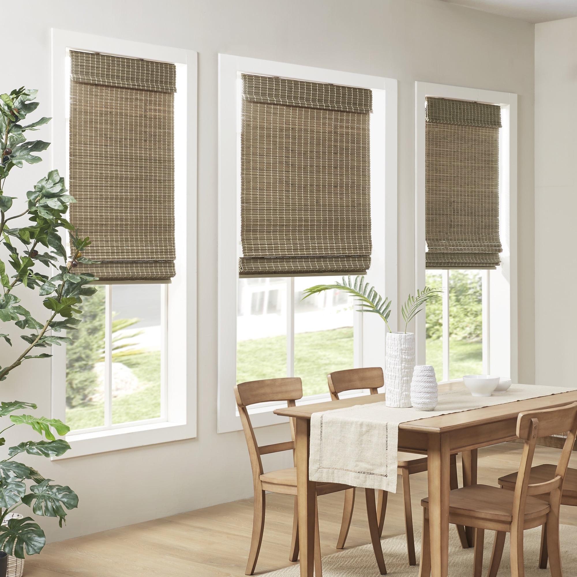 Eastfield Semi - Sheer Bamboo Light Filtering Single Roman Shade 64"L