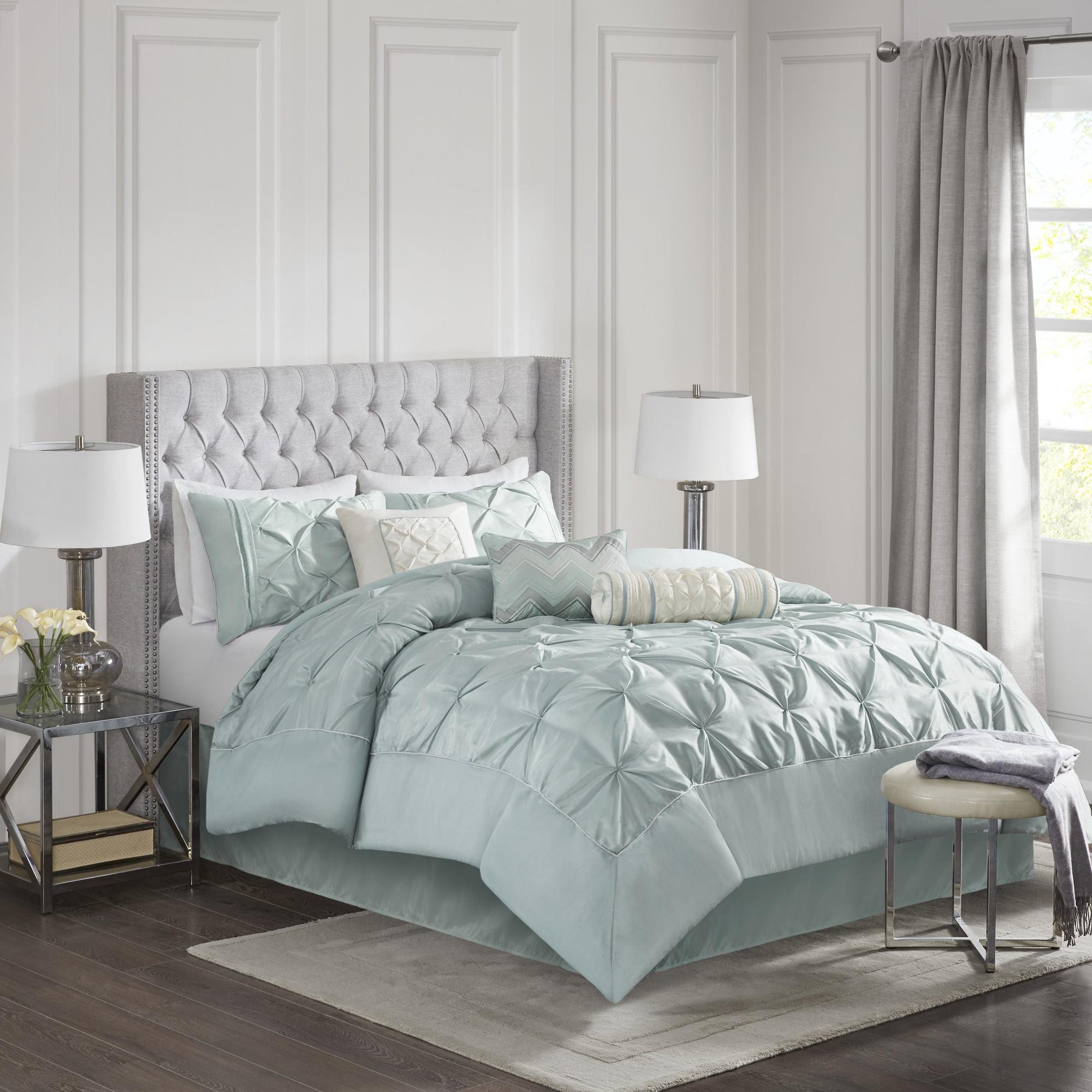 Madison Park Laurel 7 Piece Tufted Comforter Set