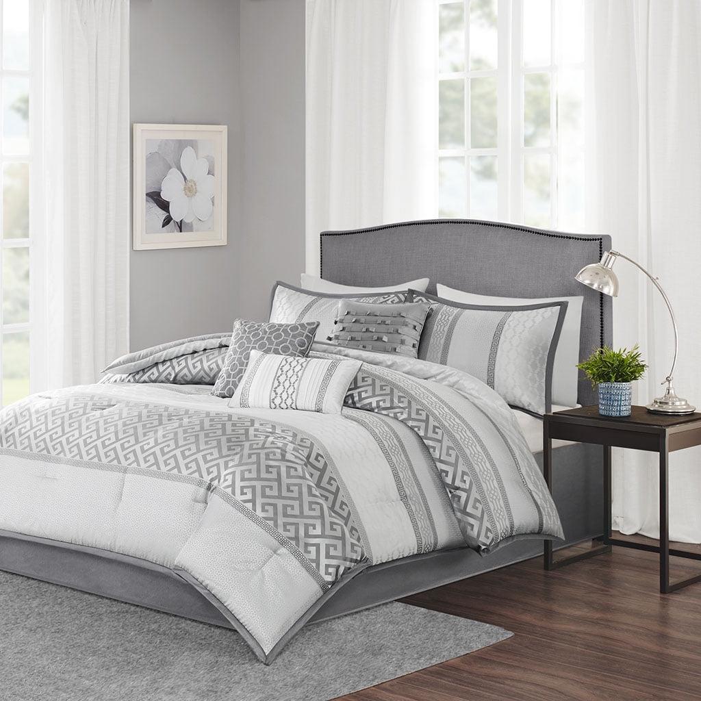 Madison Park Bennett 7 Piece Jacquard Comforter Set