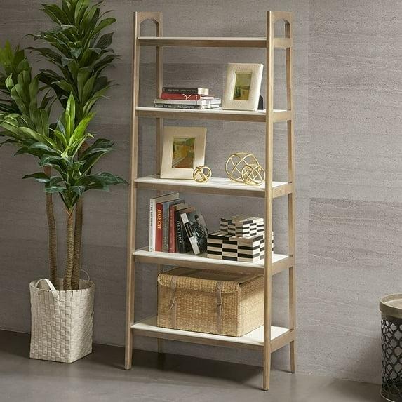 Parker 5-Shelf Ladder Bookcase