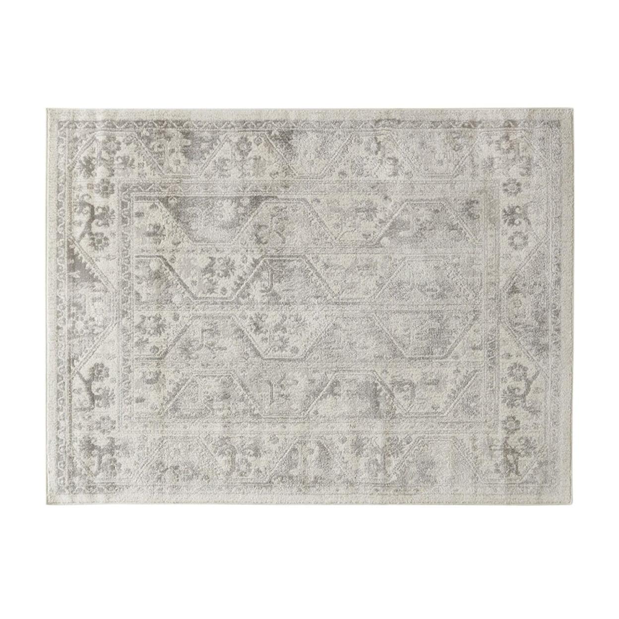 Madison Park Polypropylene Vienna Tiled Border Area Rug MP35-7071