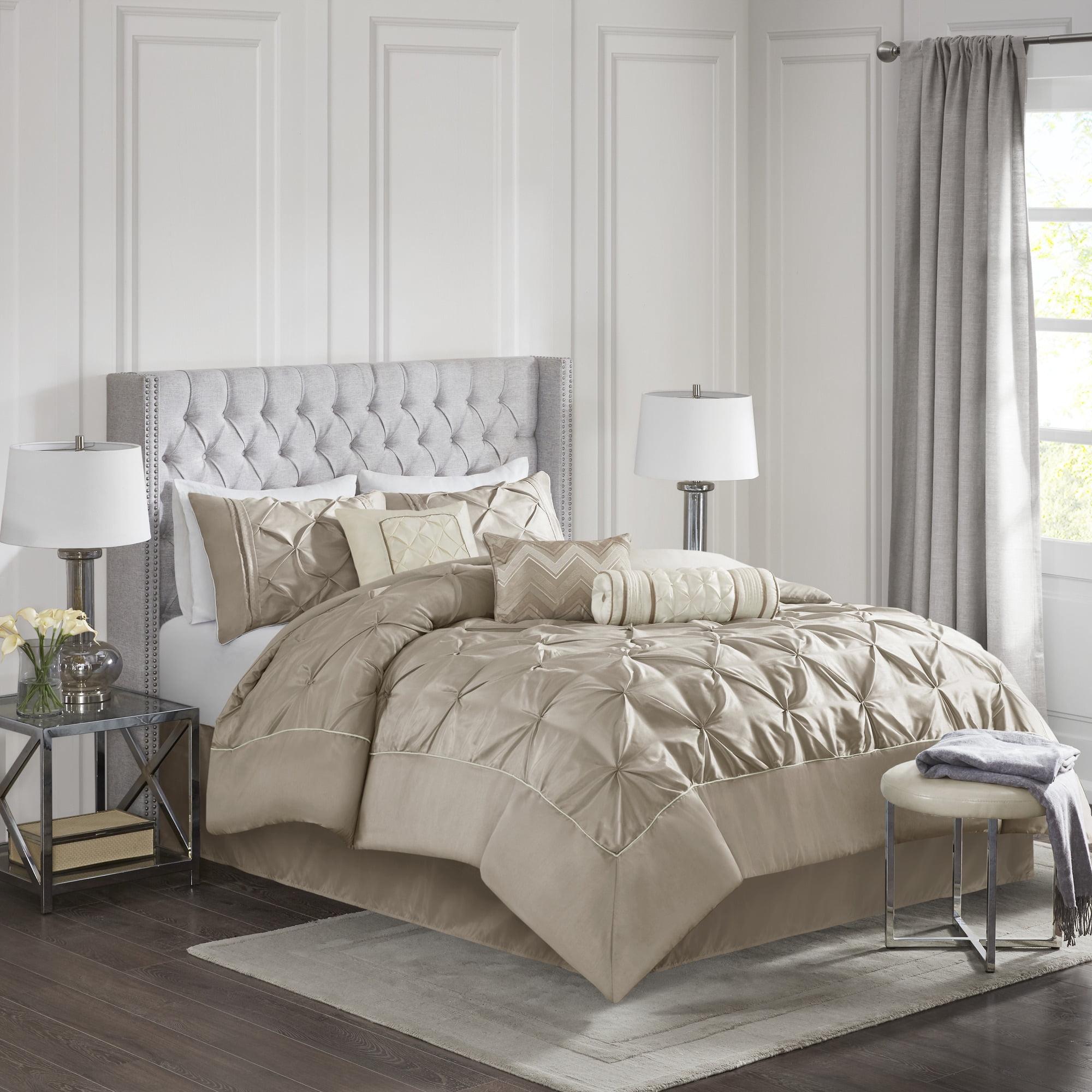 Madison Park Laurel 7 Piece Tufted Comforter Set