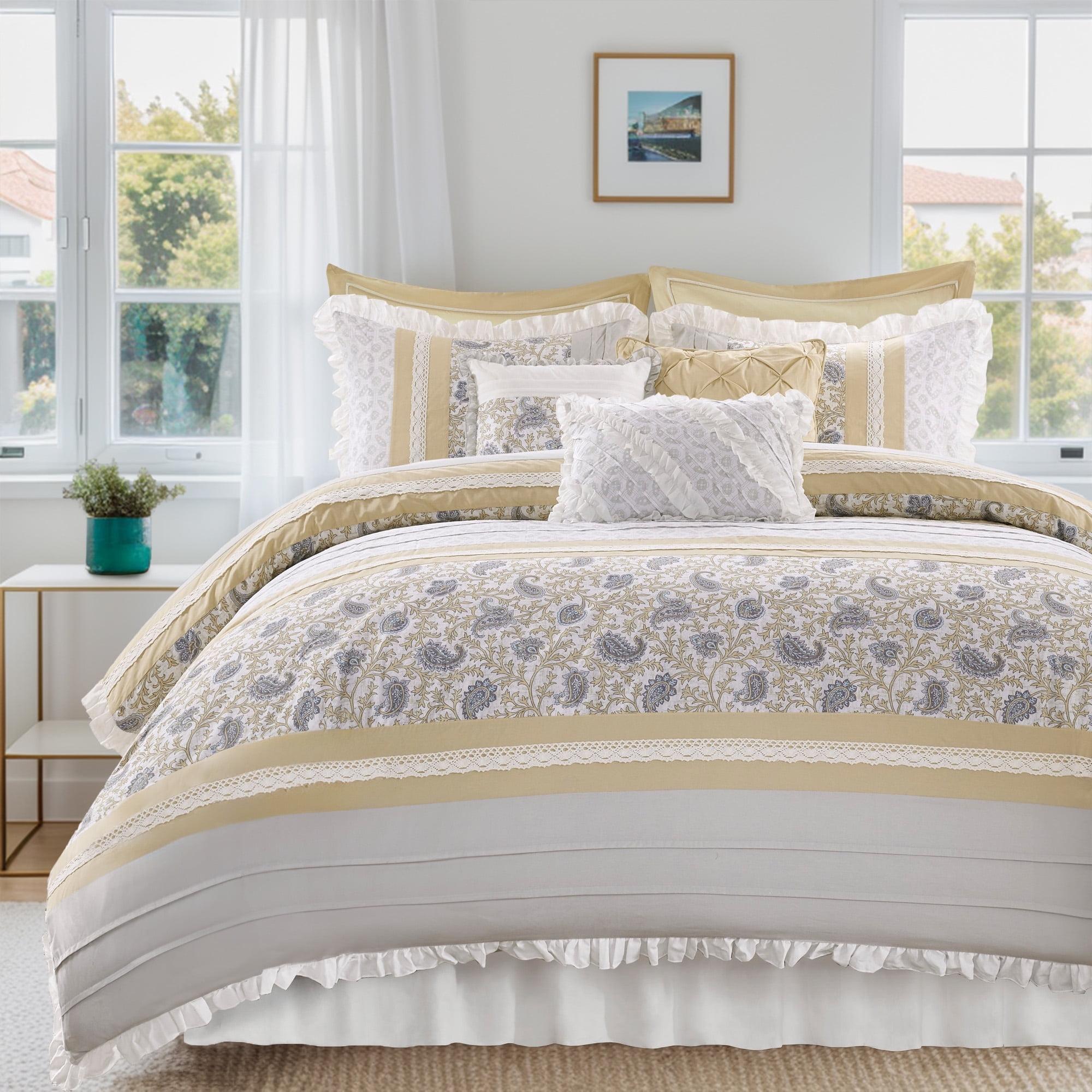 Dawn 9 Piece Cotton Percale Comforter Set