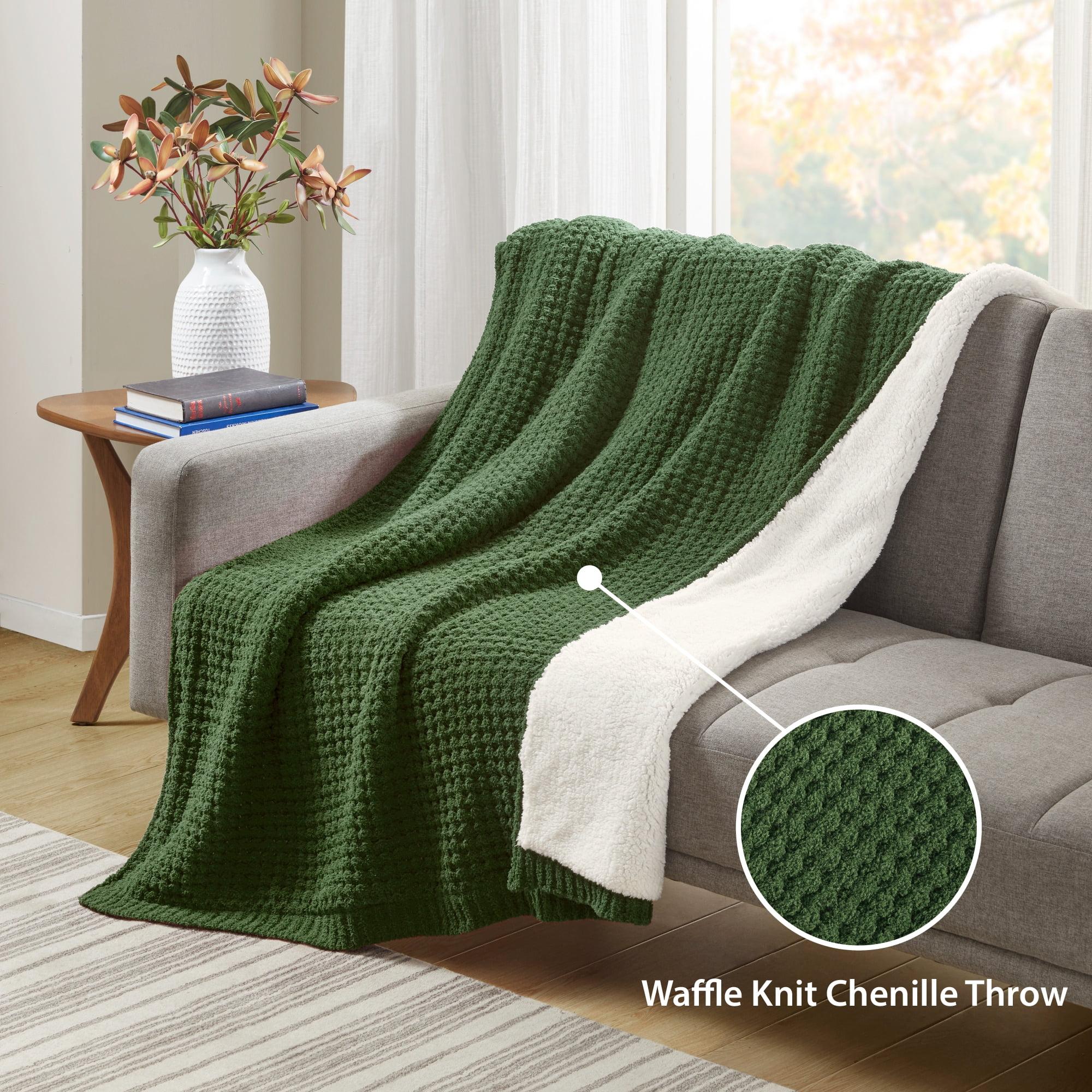 Rowan Waffle Knit Chenille Throw