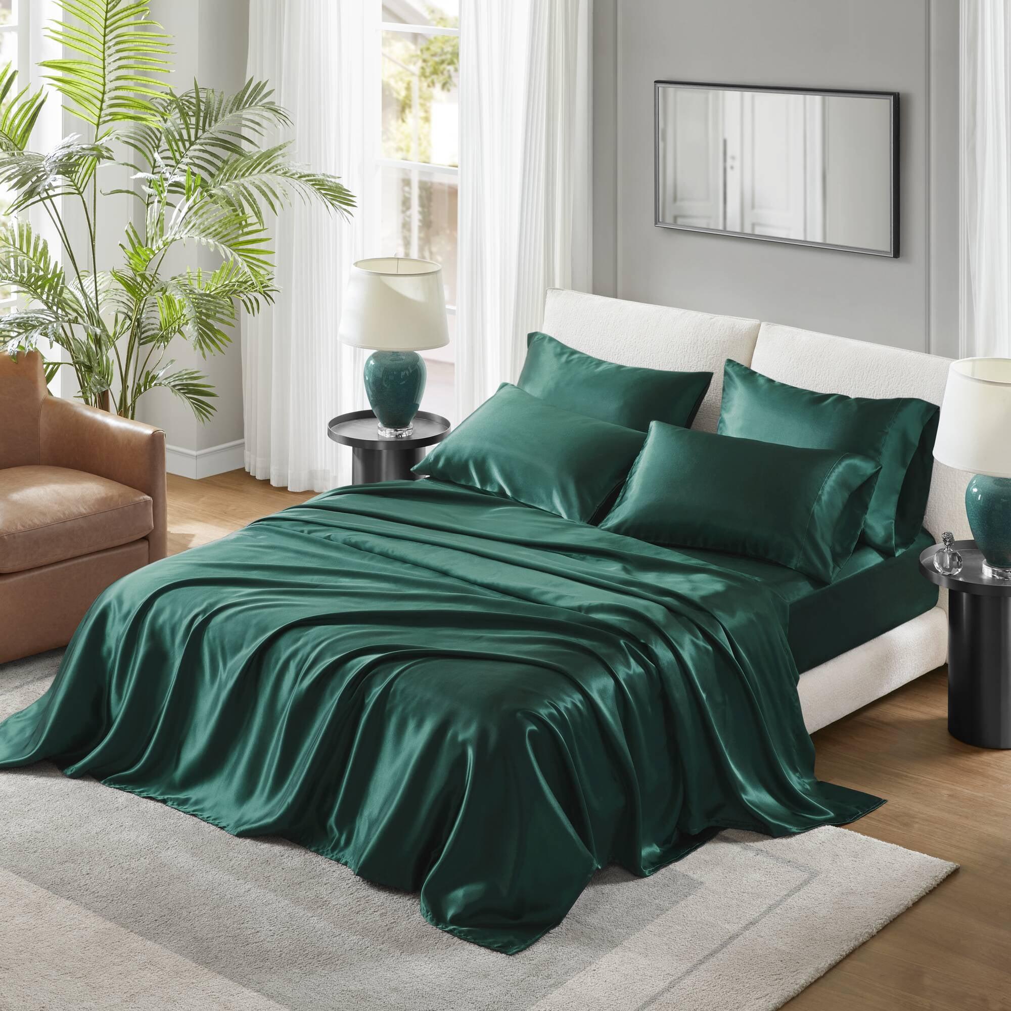 Madison Park Essentials Satin Luxury 2PC Pillowcases (Set of 2)