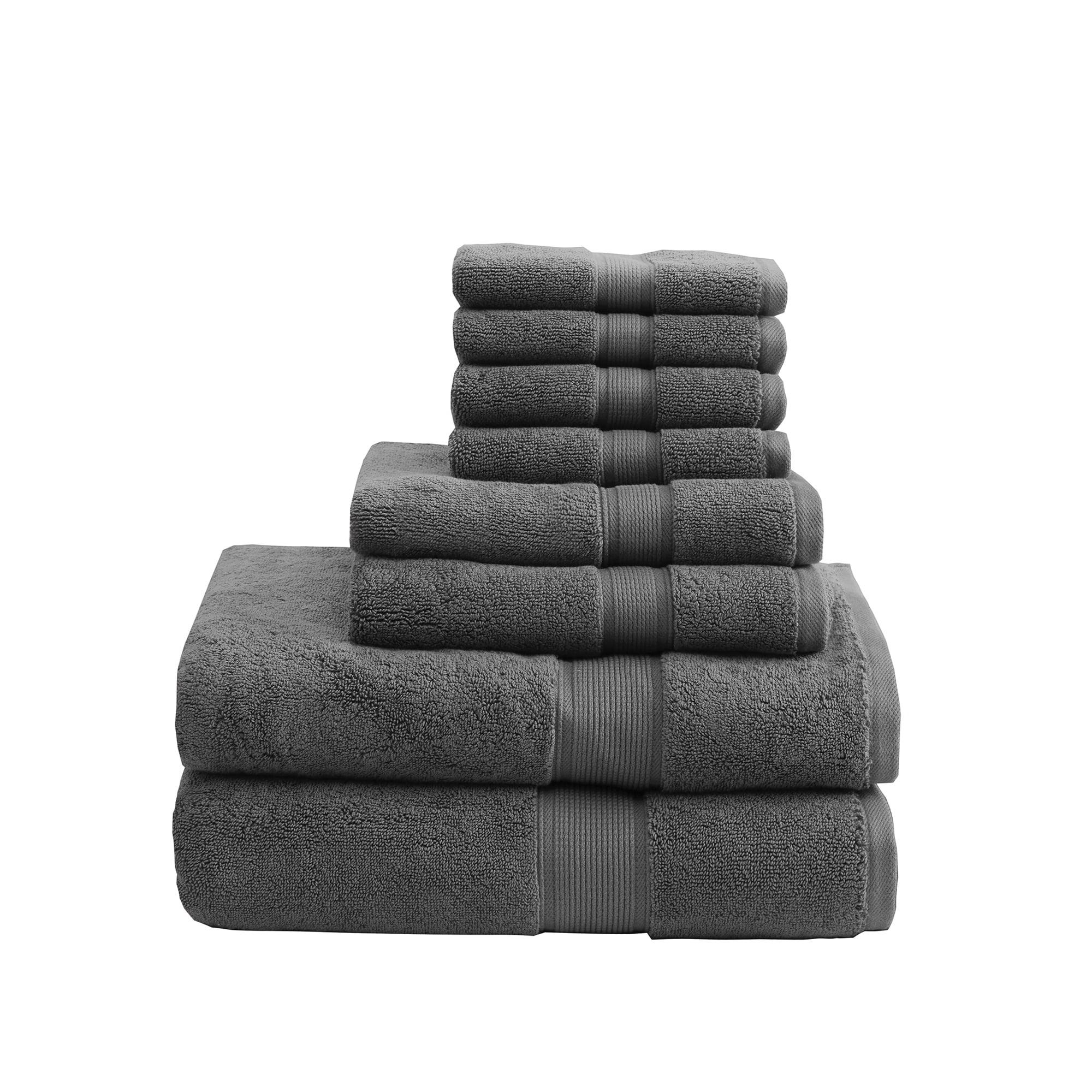 8pc Cotton Bath Towel Set