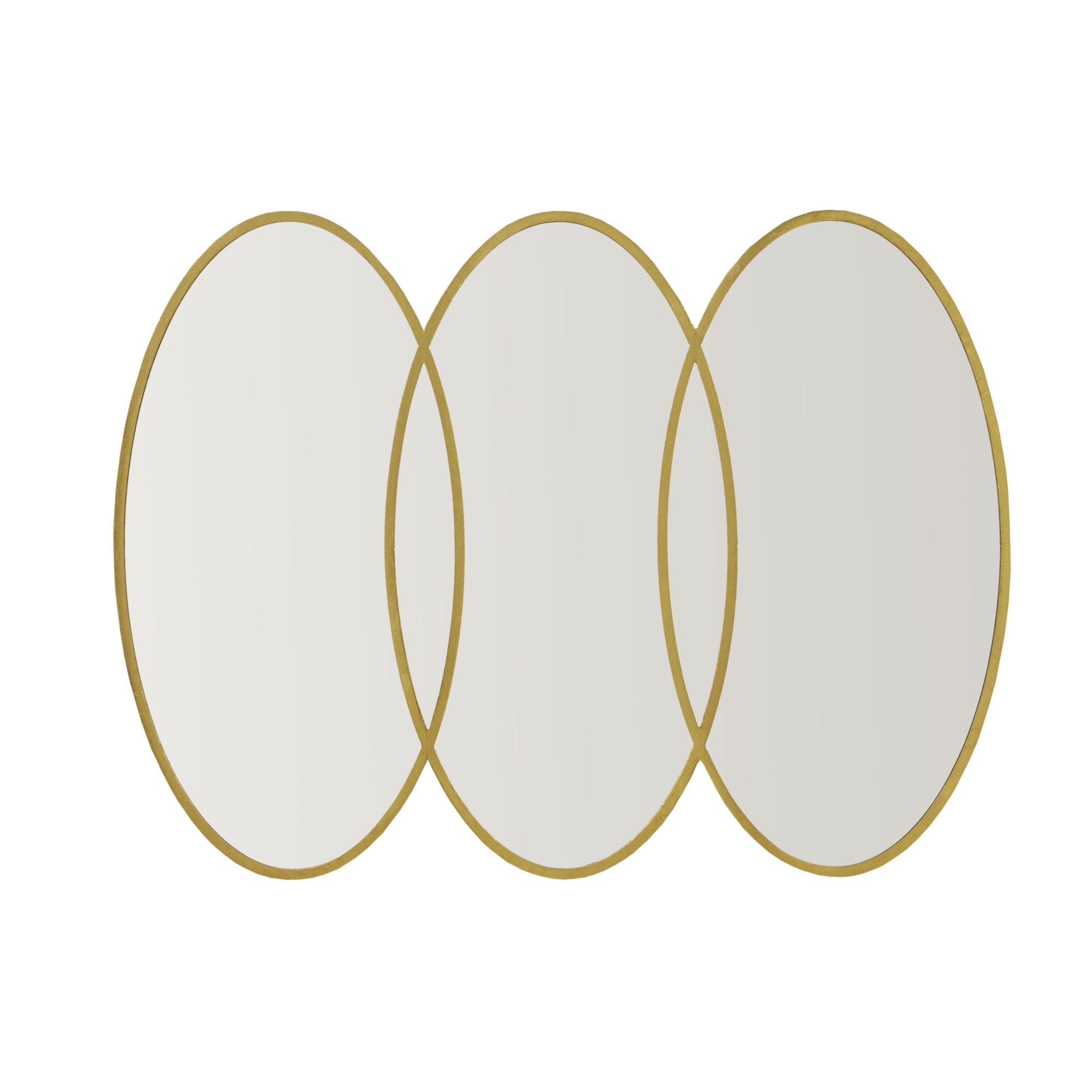 Eclipse Gold Trio Wall Mirror