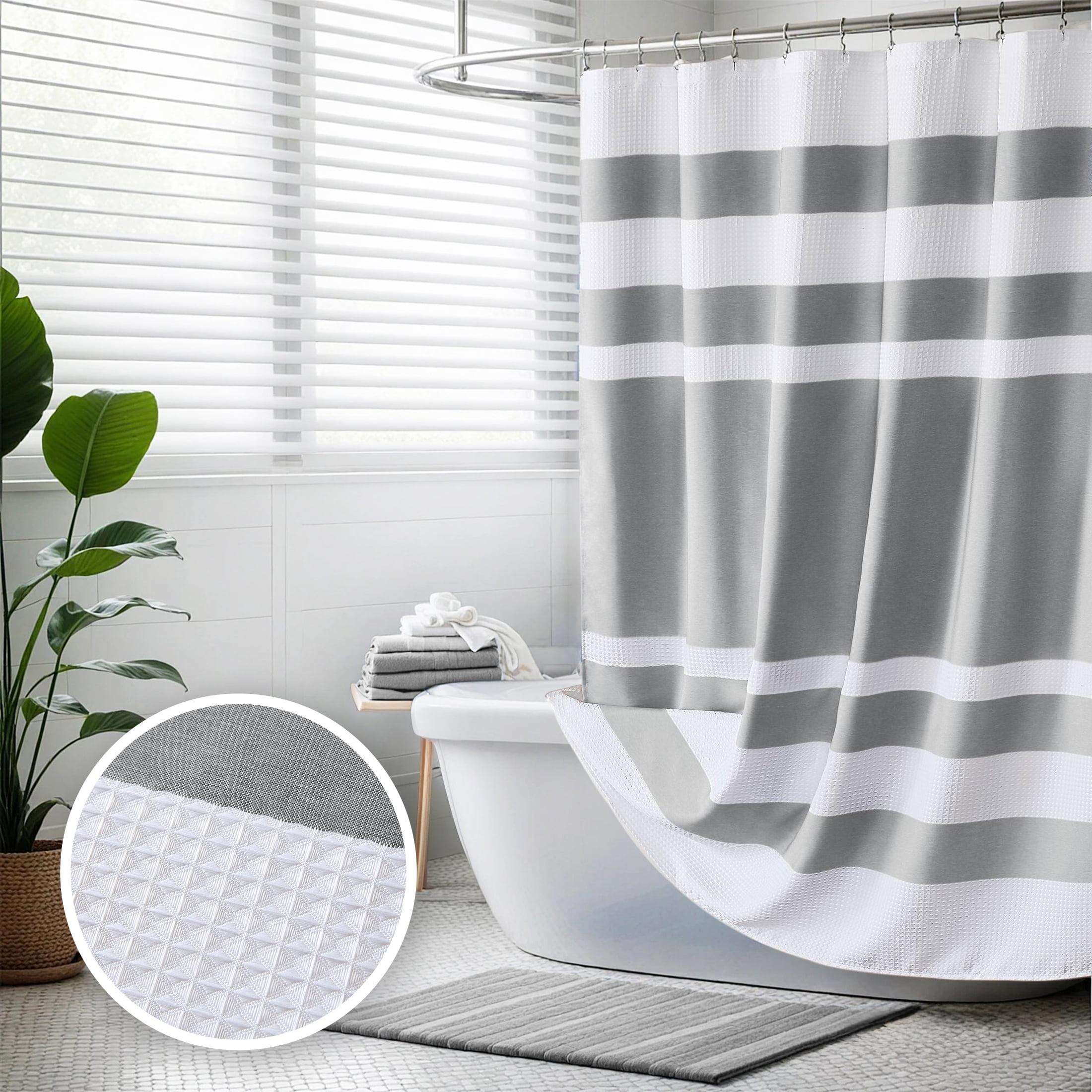 Striped Single Shower Curtain
