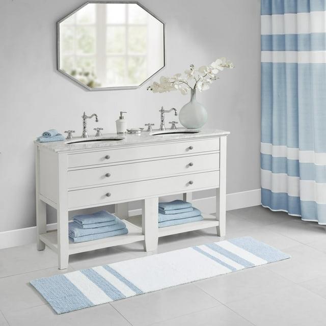 Madison Park Cotton Reversible Bath Rug