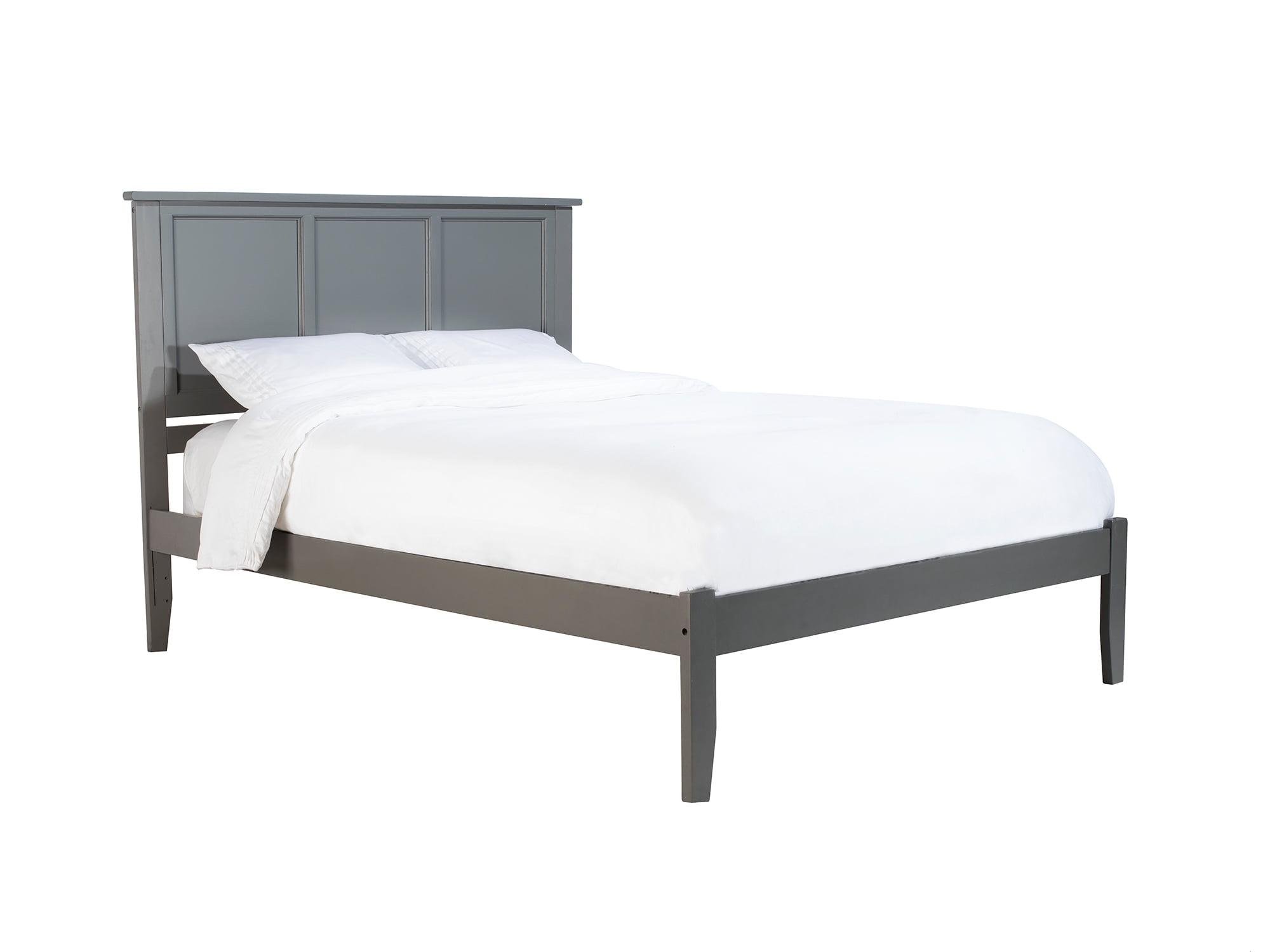 Atlantic Grey Madison Queen Platform Bed with Storage Drawer