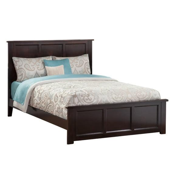 Madison Solid Wood Low Profile Platform Bed with Matching Footboard