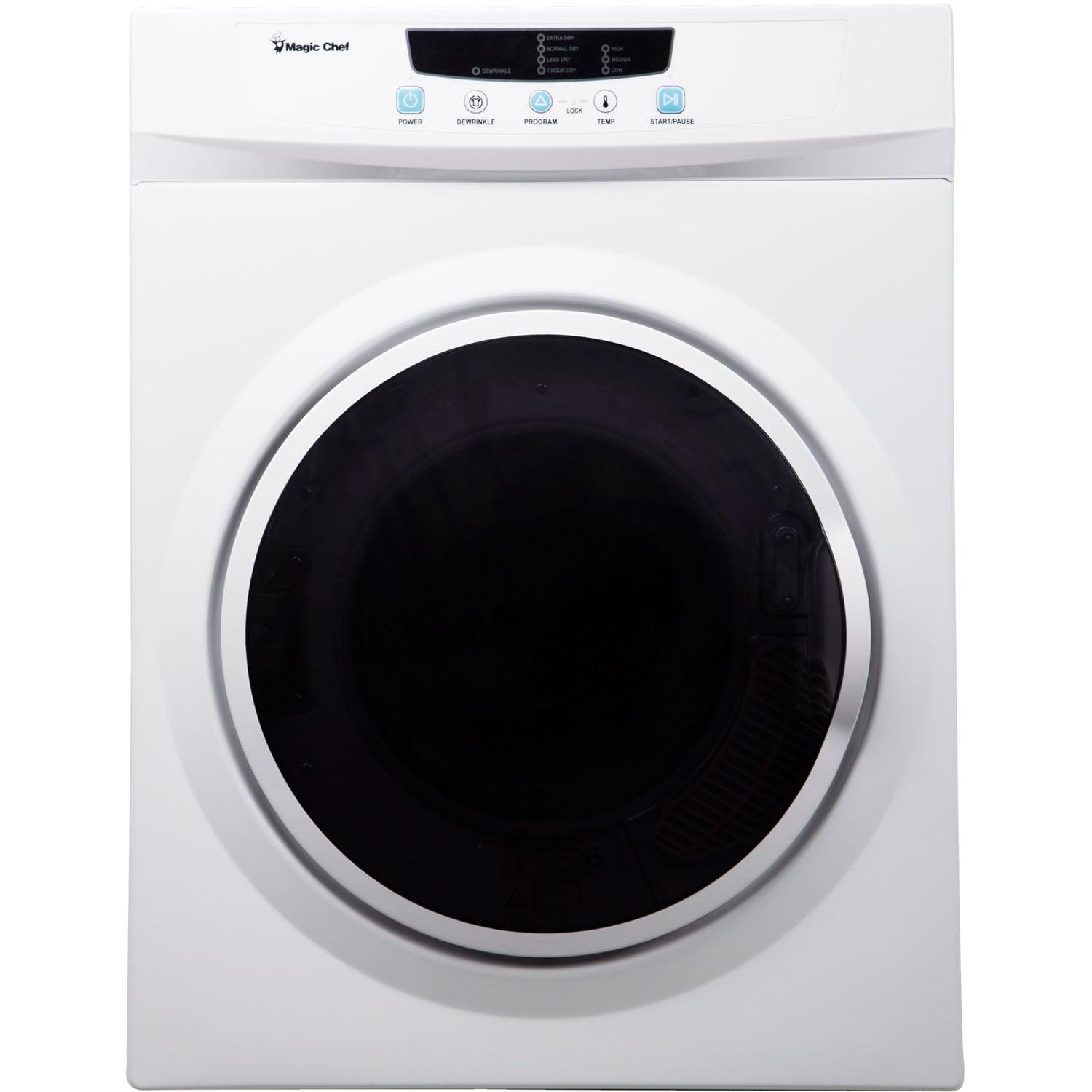 Magic Chef 3.5 Cu. ft. Compact Electric Dryer, White