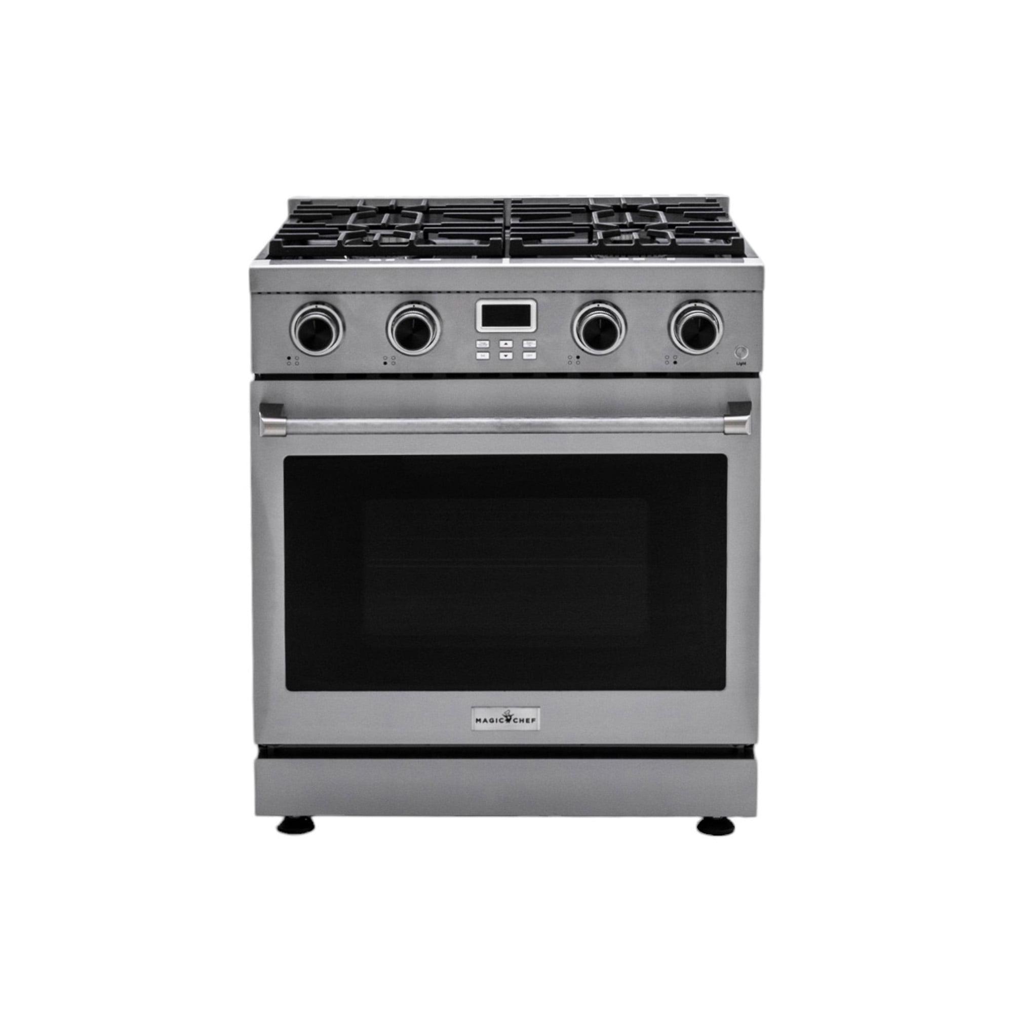 Magic Chef 30" Stainless Steel Freestanding Gas Range