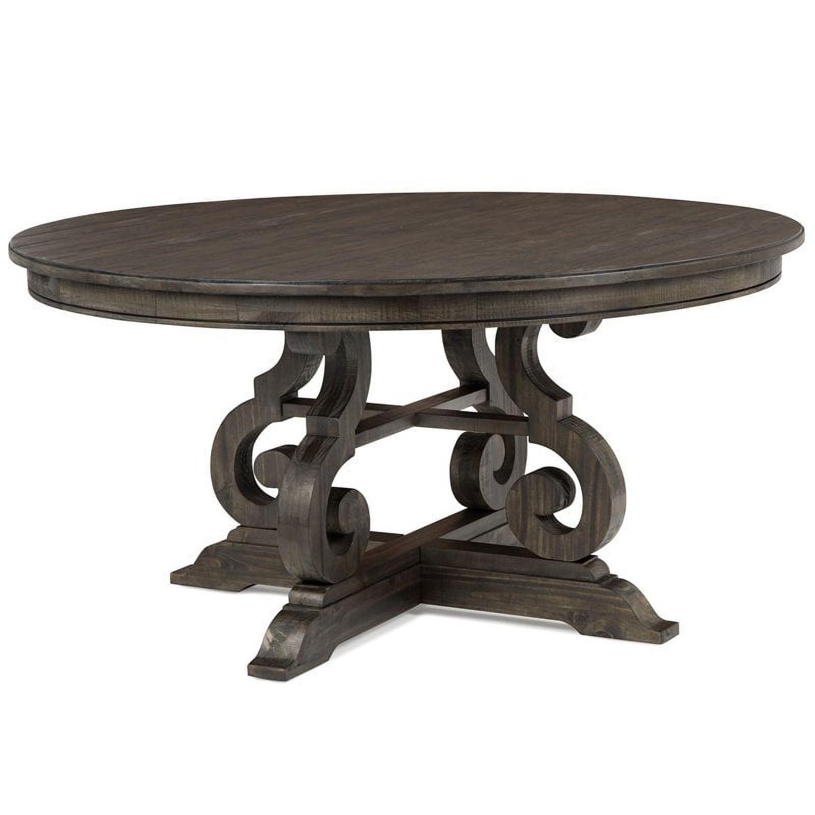 Bellamy 60" Round Reclaimed Wood Dining Table