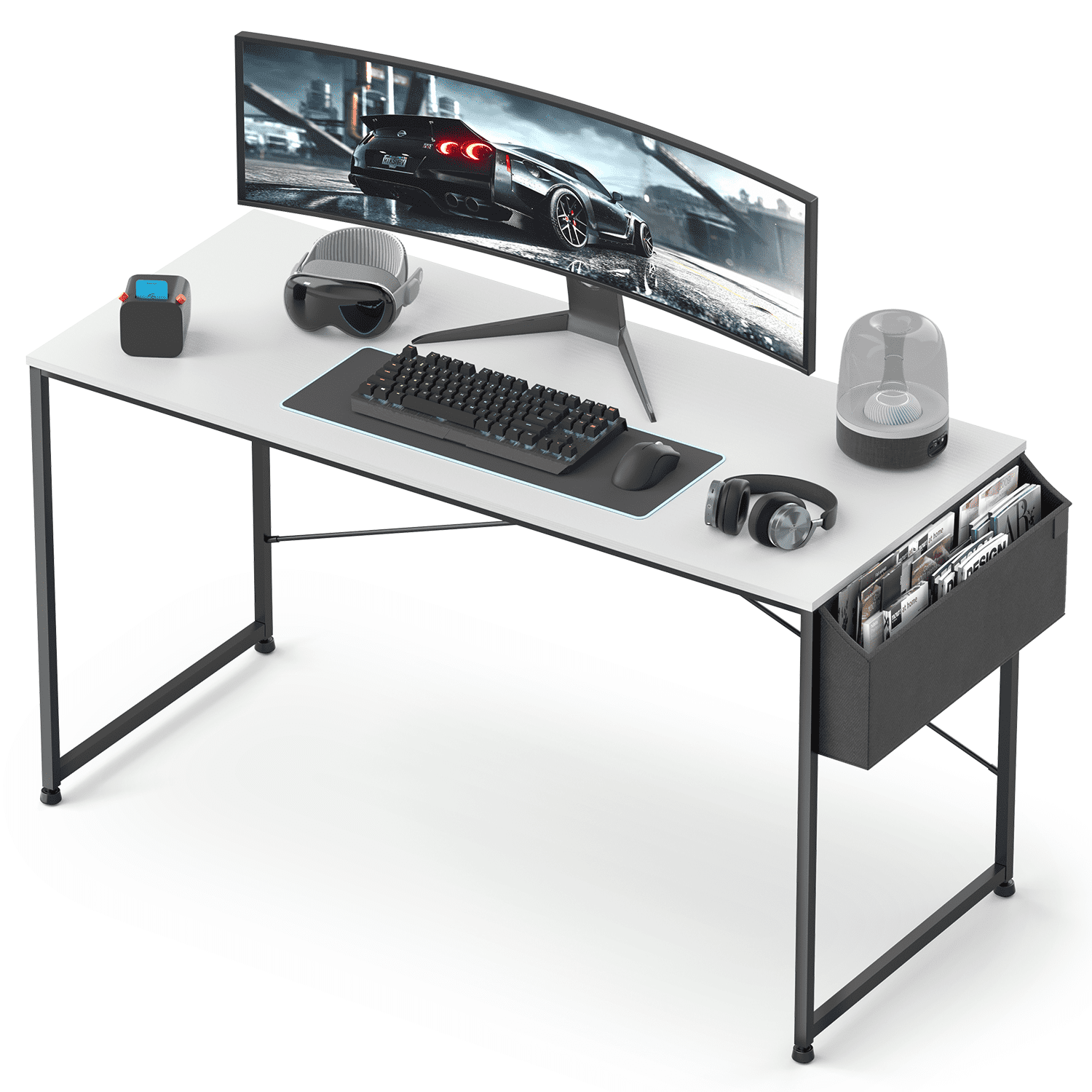 Modern Office Metal Frame Computer Desk