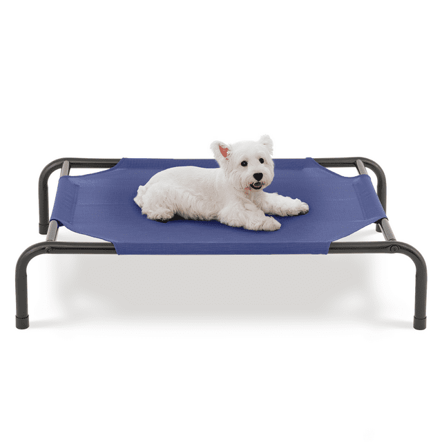 Tucker Murphy Pet™ Cooling Elevated Dog Bed, Portable Raised Pet Cot with Breathable Fabric and Alloy Steel Frame
