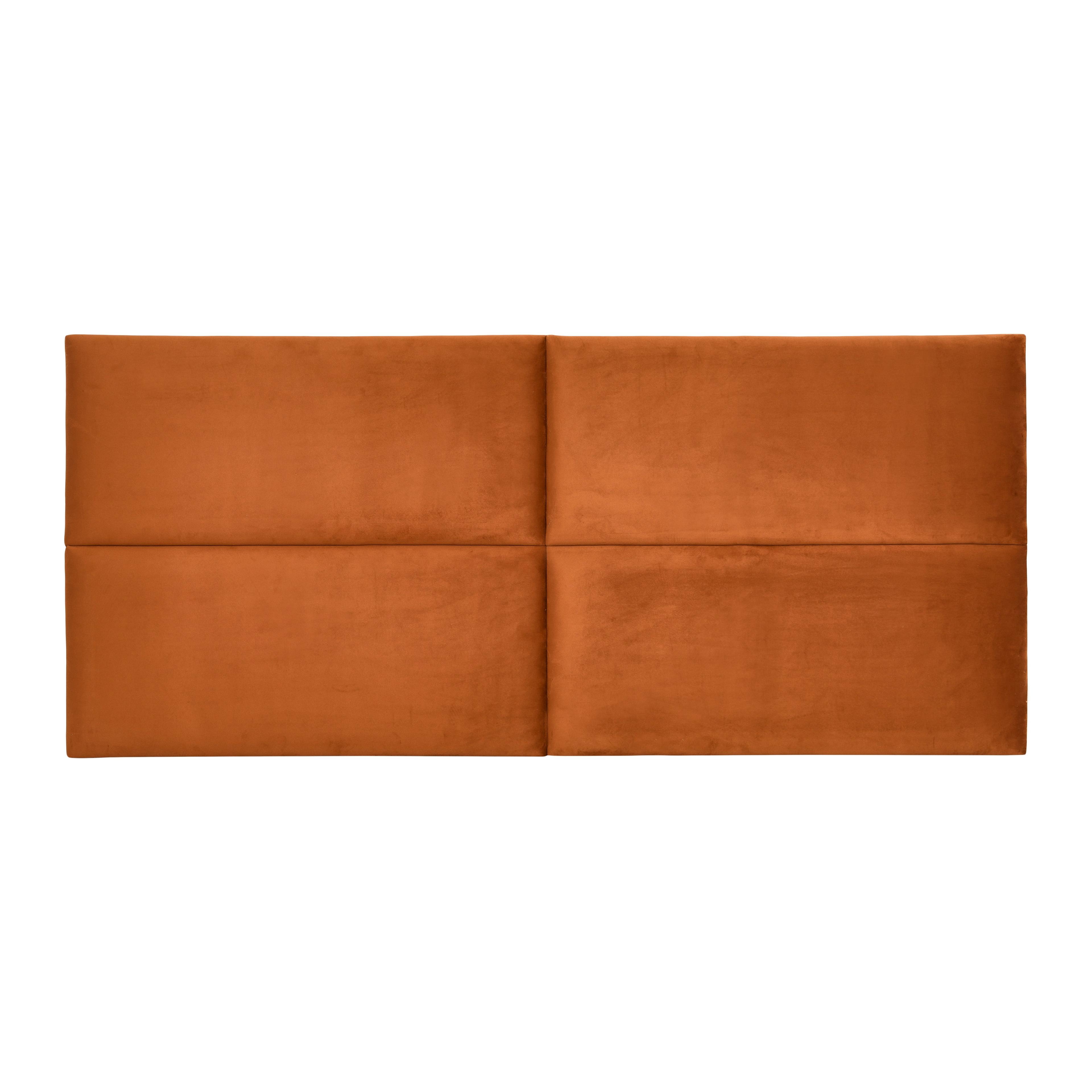 Storied Home NoSom Sound Reducing Four Panel Upholstered Headboard