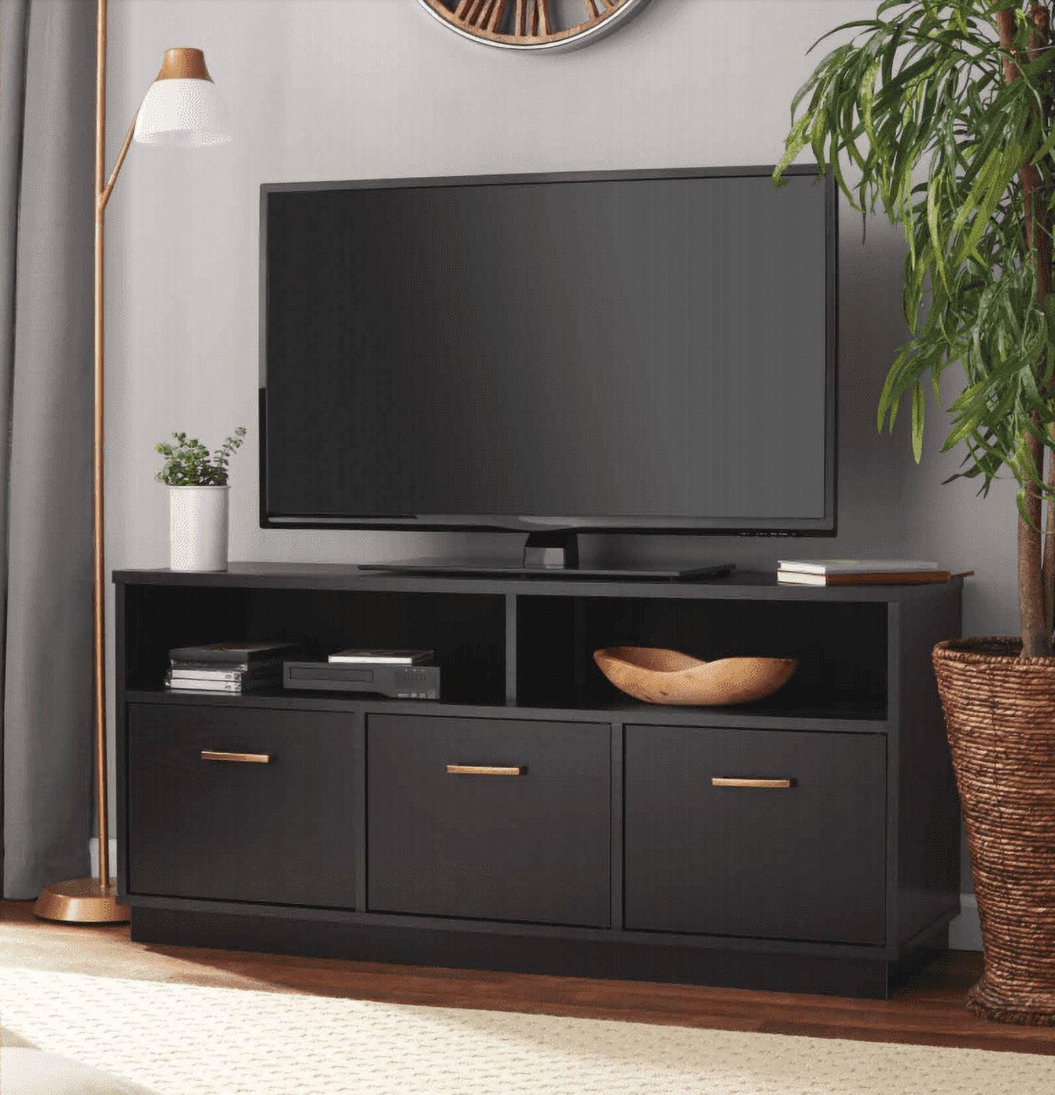 Blackwood 3-Door TV Stand Console with Shelves