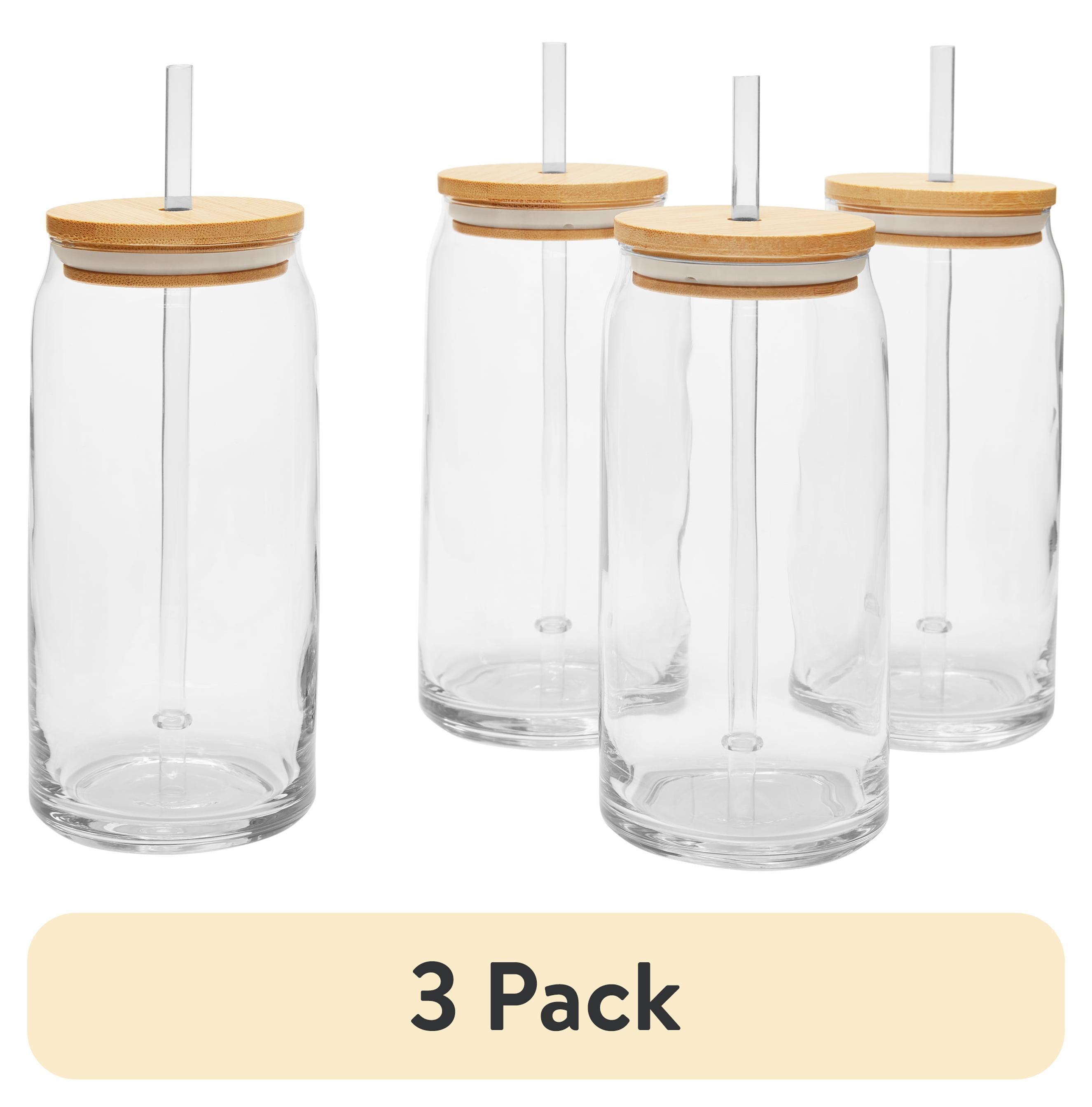 Mainstays 4PK Briar Can Glass Set
