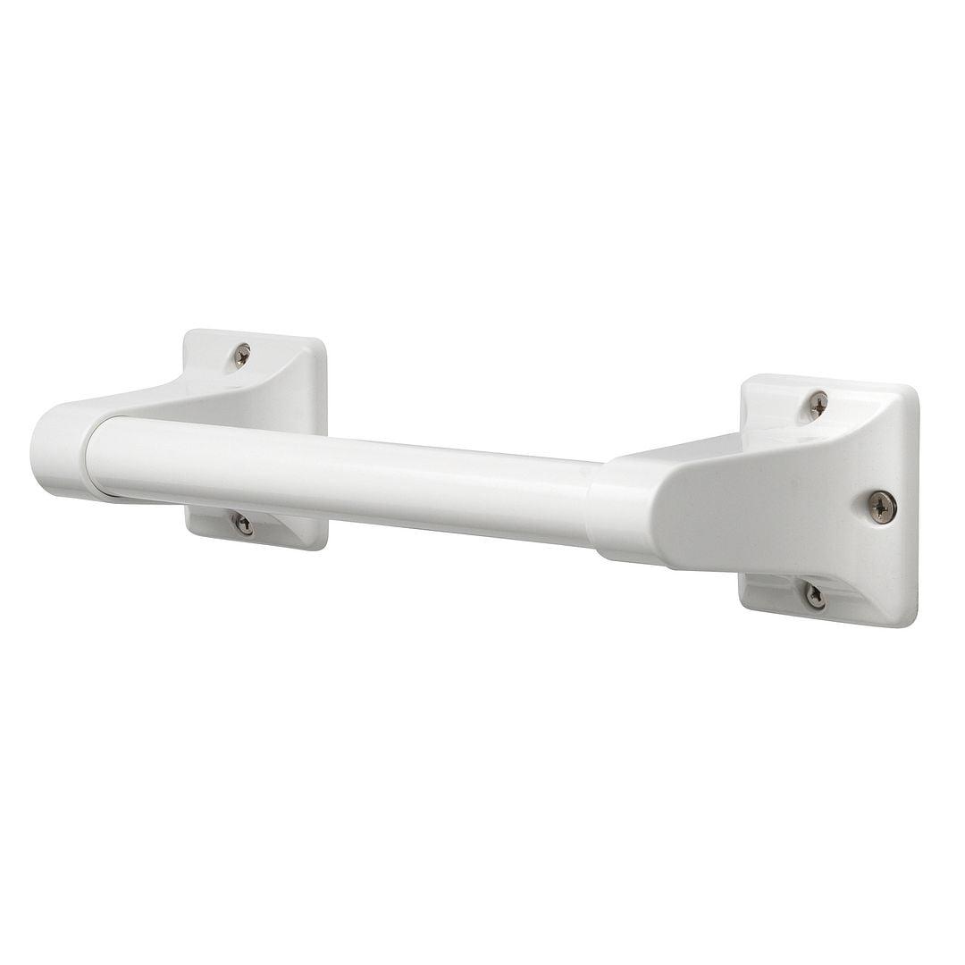 Mainstays 9" Assist Bar with 7/8" Diameter for Bathroom and Shower Installation, White