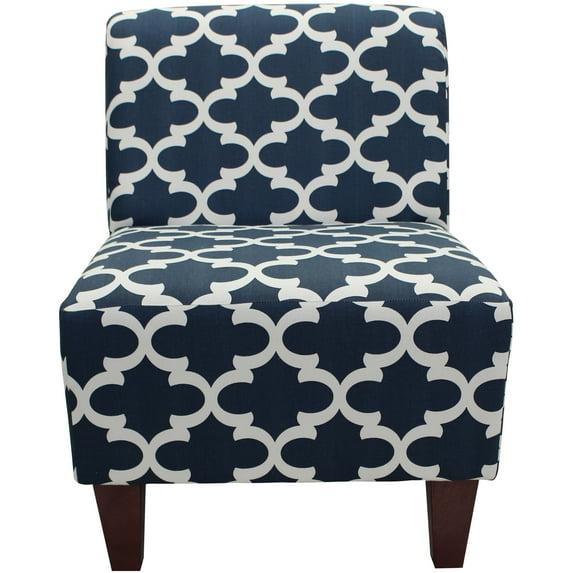 Mainstays Amanda Armless Accent Chair, Multiple Colors