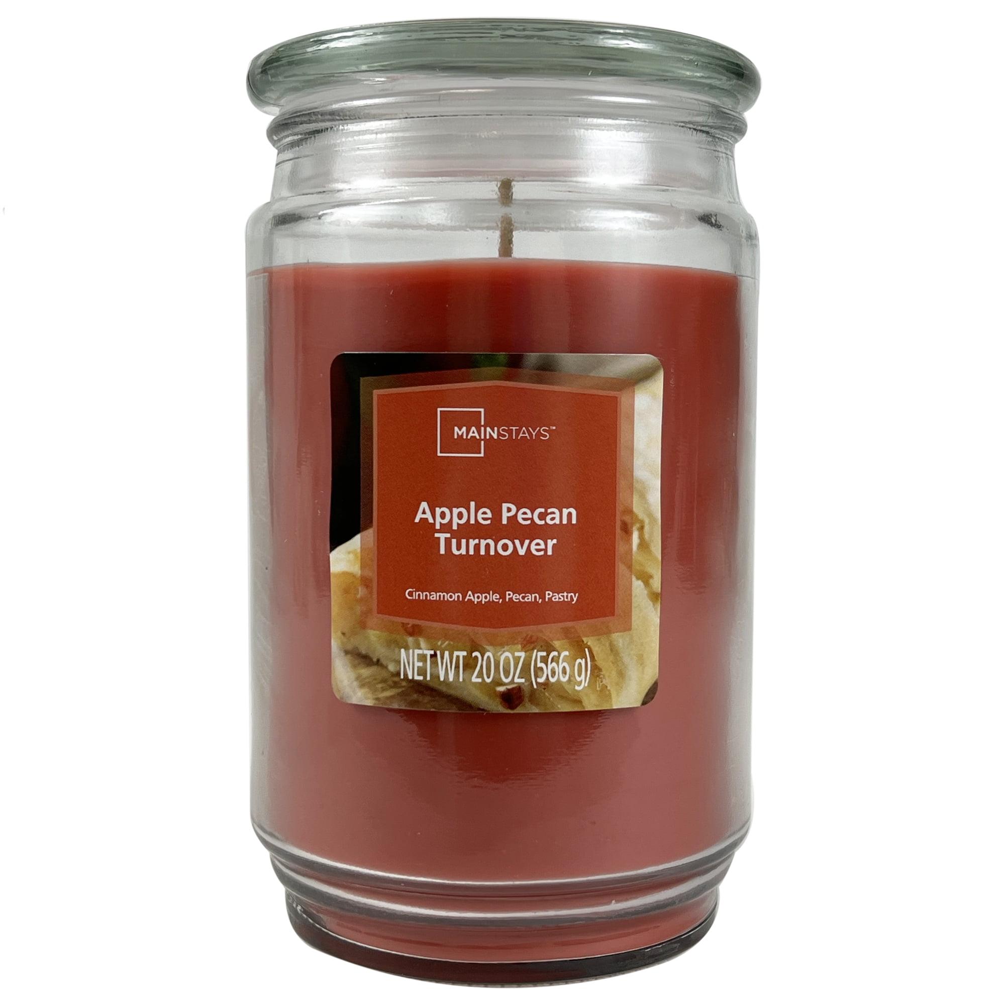 Apple Pecan Turnover Red Paraffin Blend Jar Candle, 20oz