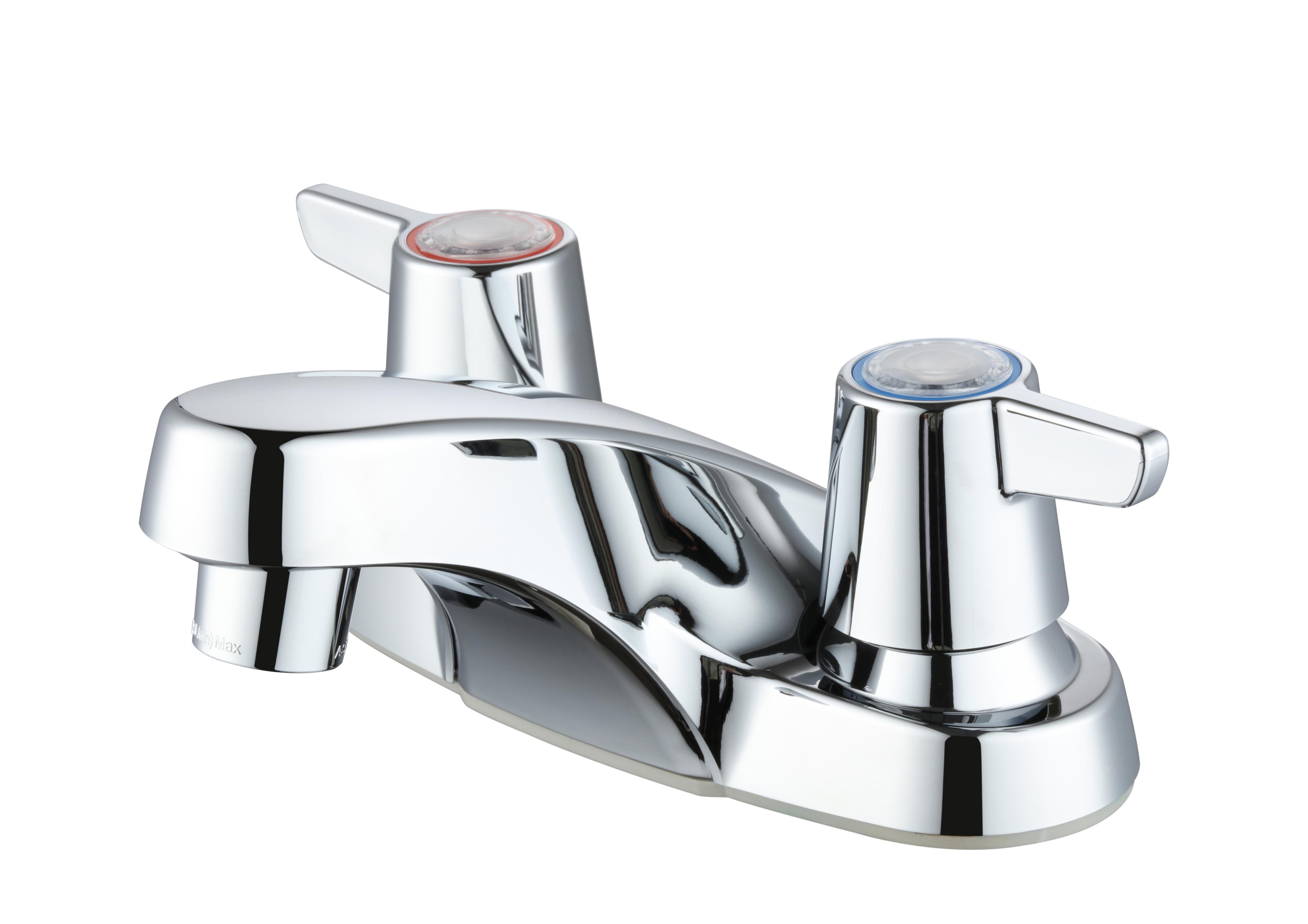 Mainstays Nonmetallic 4" Centerset Bathroom Faucet in Chrome