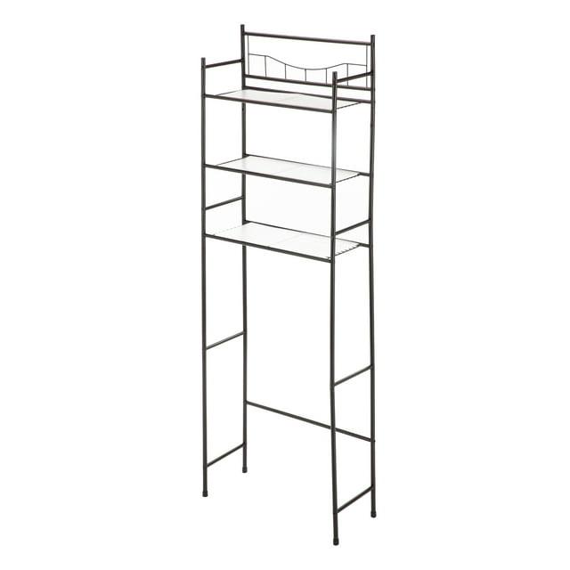 Mainstays 3-Shelf Over-the-Toilet Steel Storage Rack, Oil-Rubbed Bronze