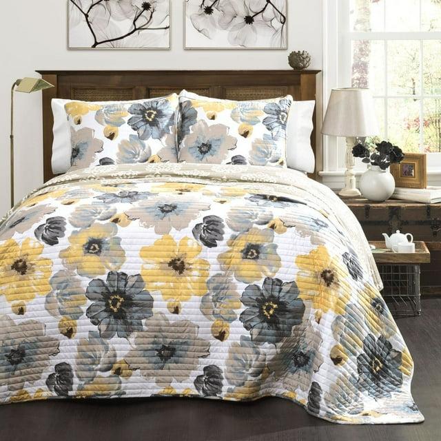Lush Decor Leah Reversible Quilt Set