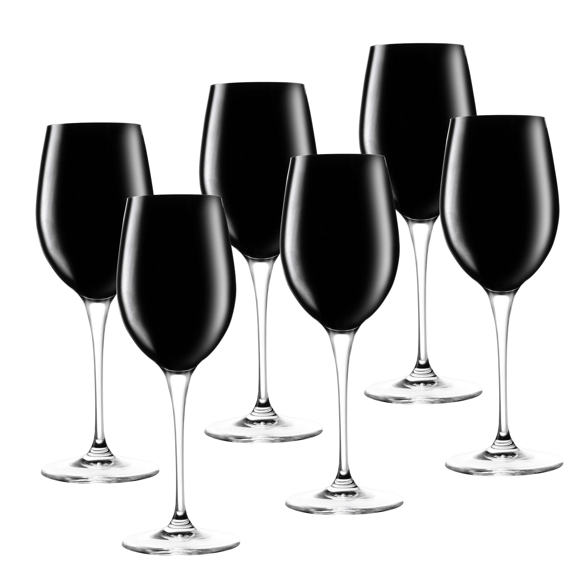 Majestic Crystal Crystal Wine Glass Set (Set of 6)