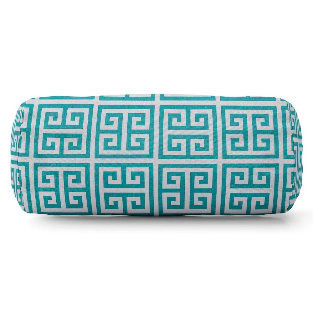 Majestic Home Goods Towers Geometric Indoor/Outdoor Reversible Throw Pillow