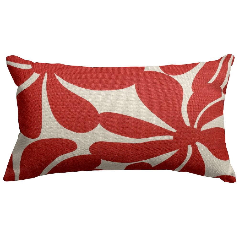 Plantation Floral Indoor/Outdoor Reversible Throw Pillow