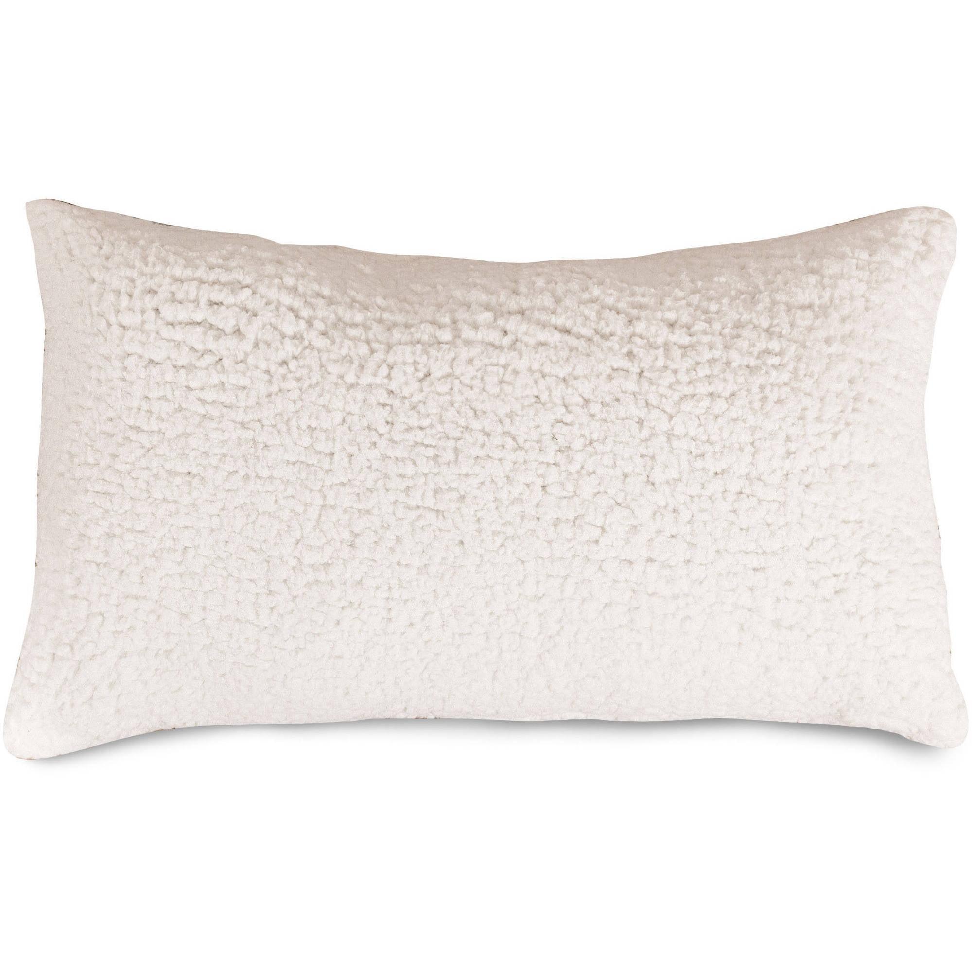 Majestic Home Goods Solid Reversible Throw Pillow