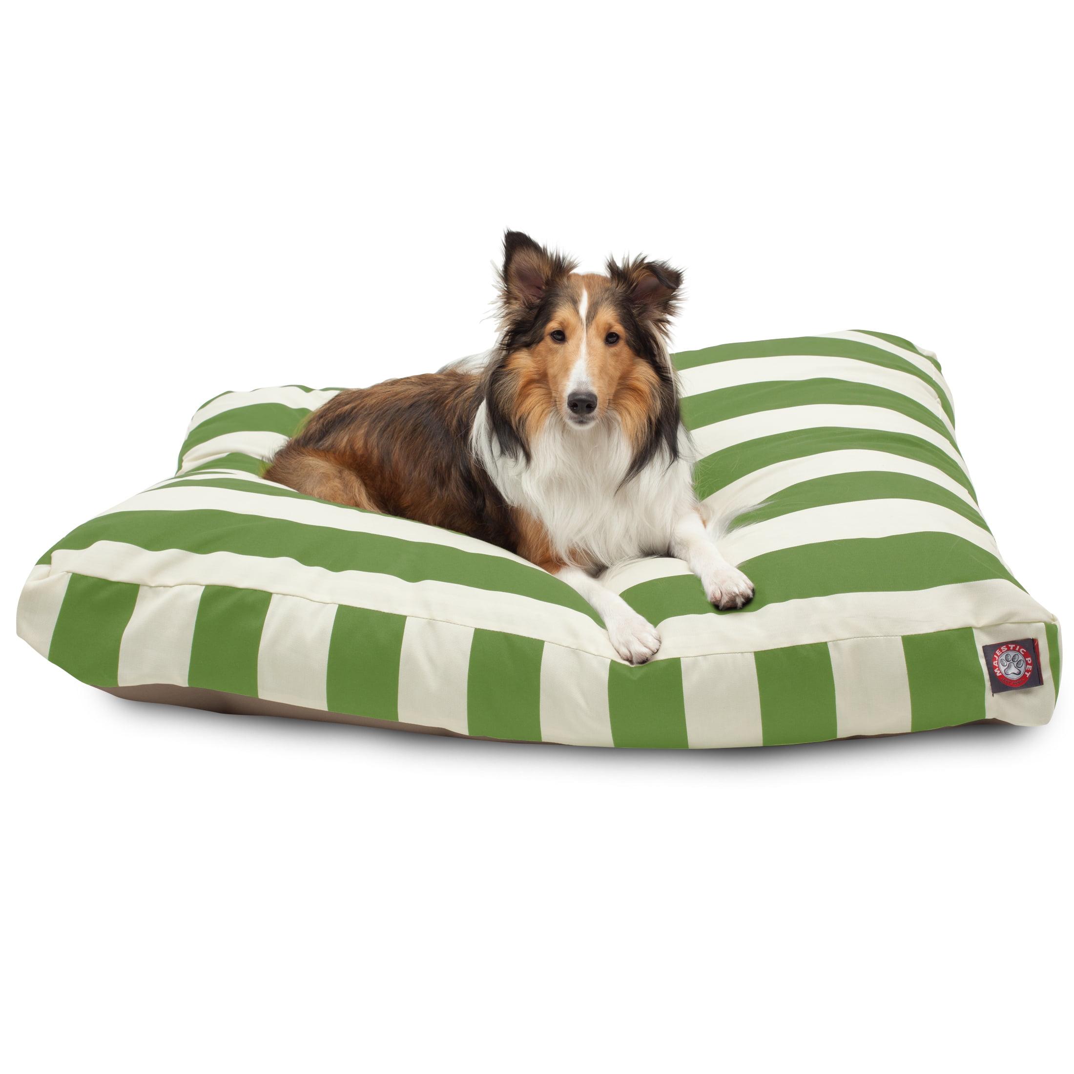 Majestic Pet Vertical Stripe Rectangle Dog Bed