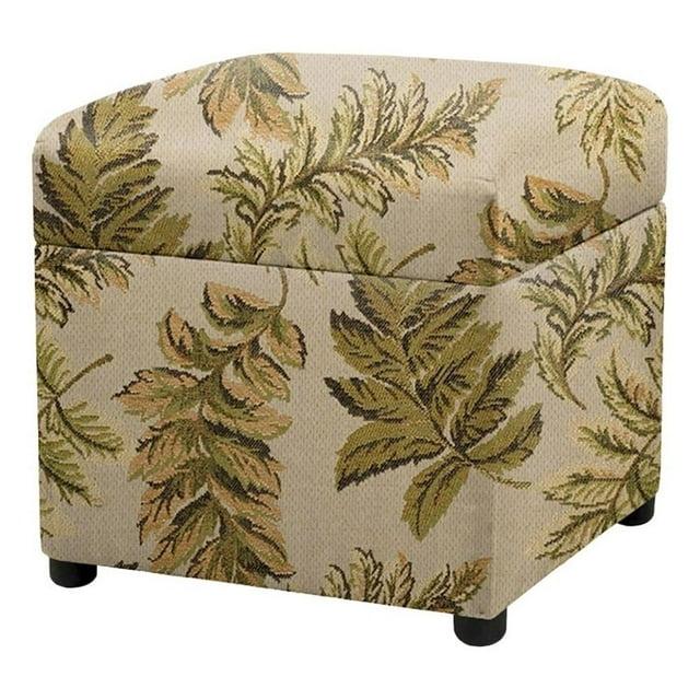 Jennifer Taylor Home Jacob 18" Storage Cube Ottoman