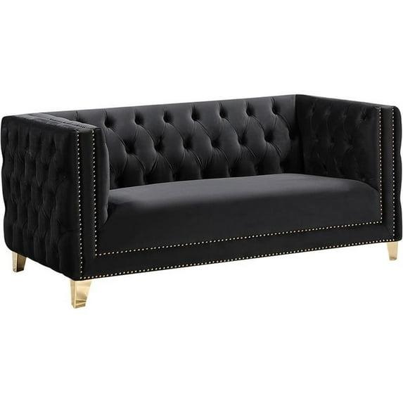 Sickels 66'' Velvet Loveseat