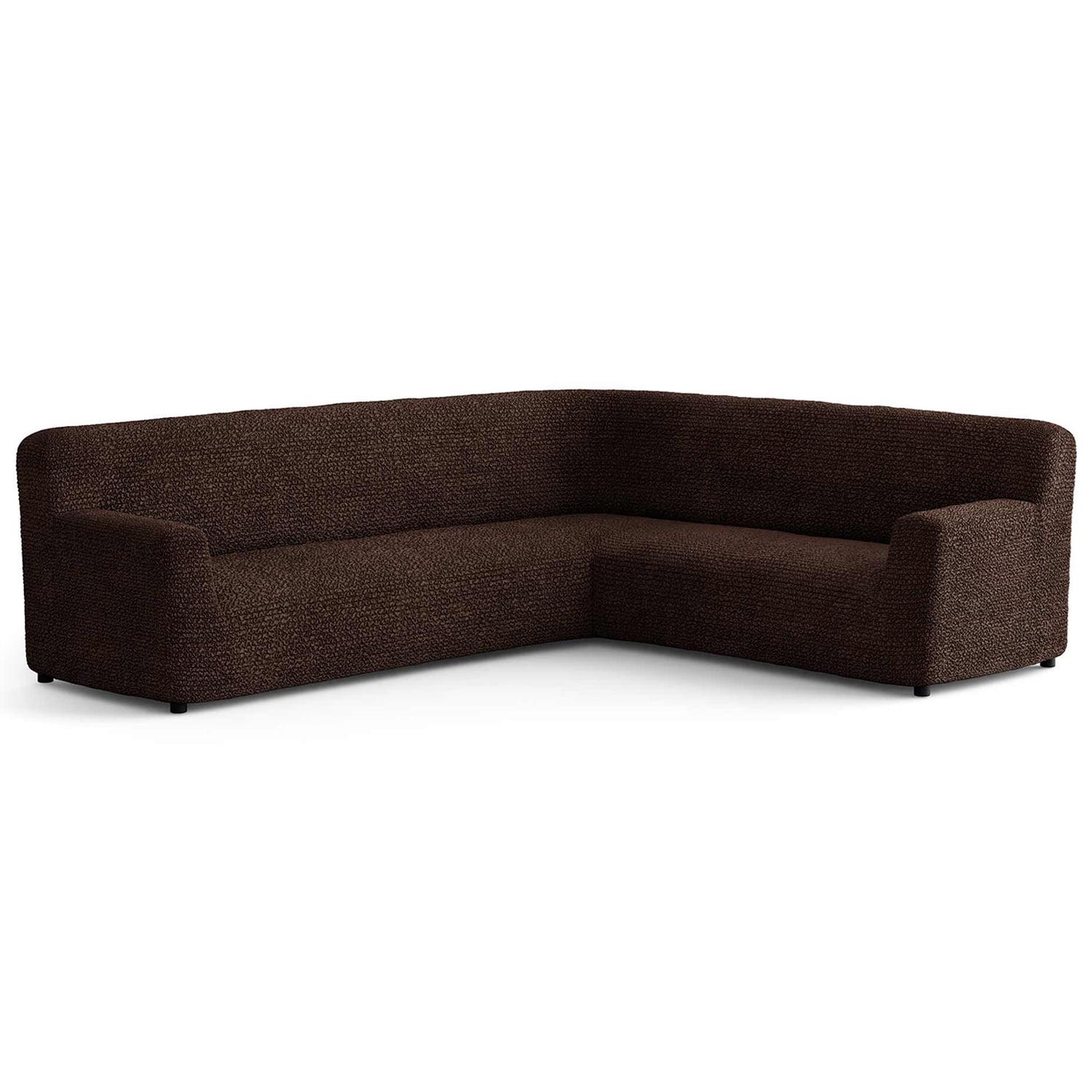 Stretchy Slipcover for Corner Sofa - Easy to Clean & Durable - Microfibra Collection