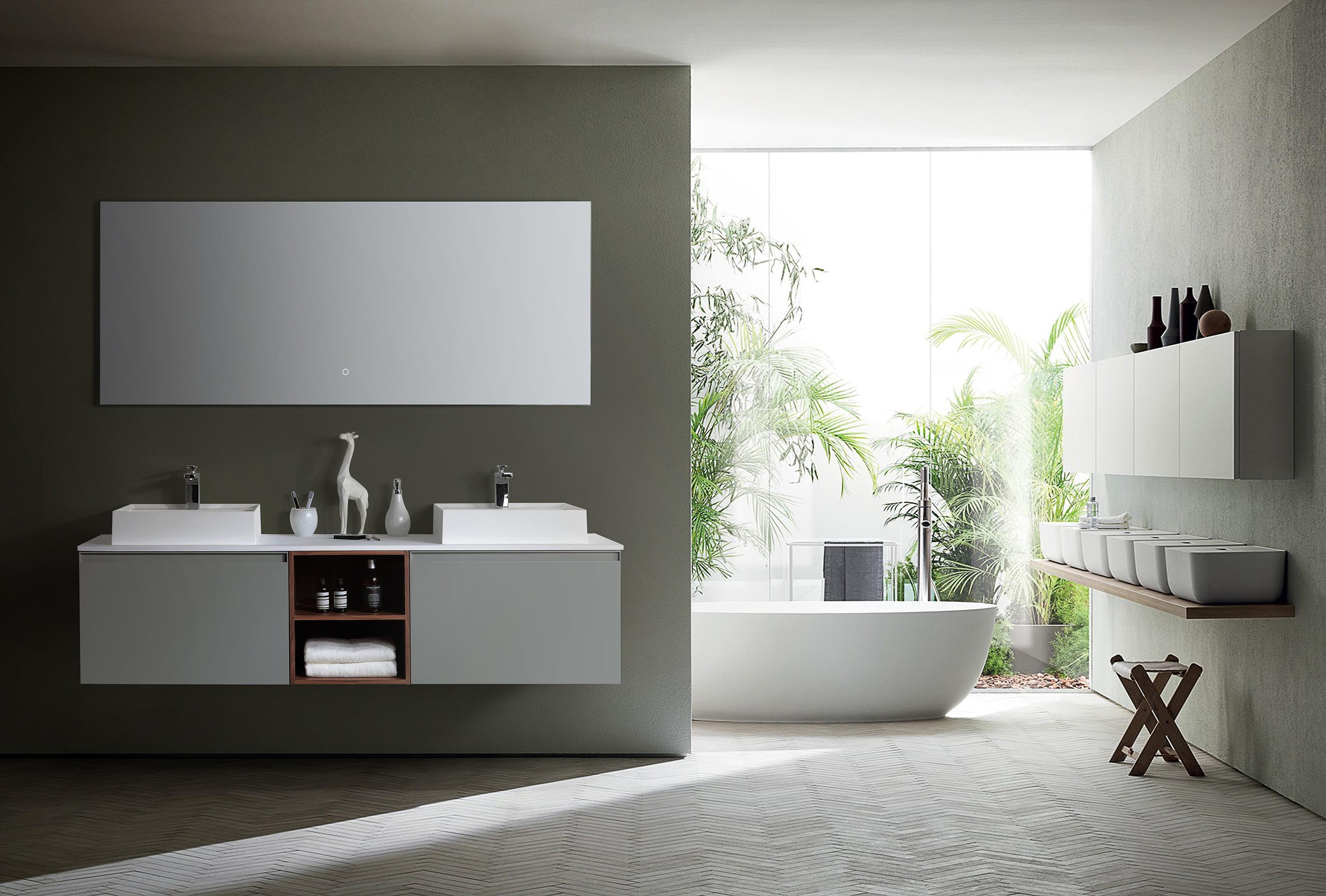 Shelley 72'' Double Bathroom Vanity