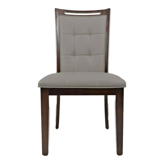 Jofran Manchester Contemporary Upholstered Dining Chair (Set of 2)