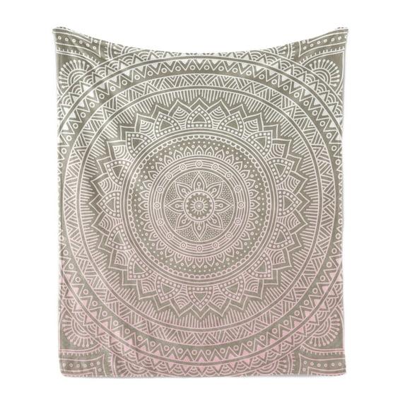 Ambesonne Hand Woven Throw Blanket