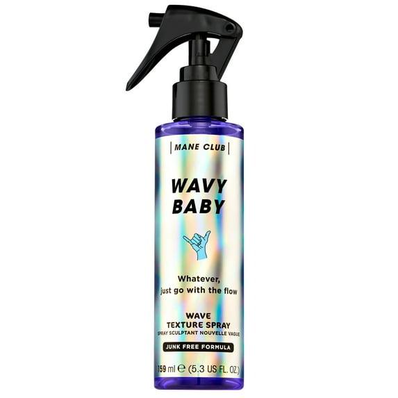 Mane Club Wavy Baby Wave Texture Spray, 5.3 FL OZ