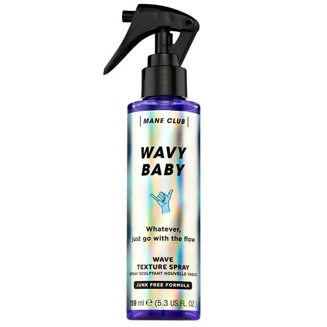 Mane Club Wavy Baby Wave Texture Spray, 5.3 FL OZ