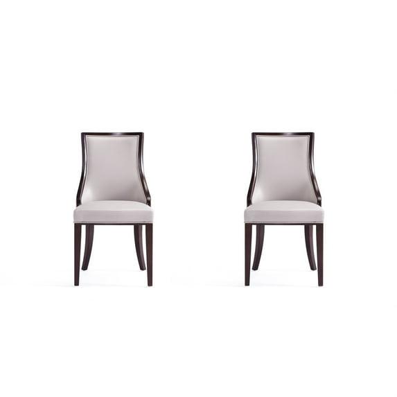 Faux Leather Upholstered Side Chair